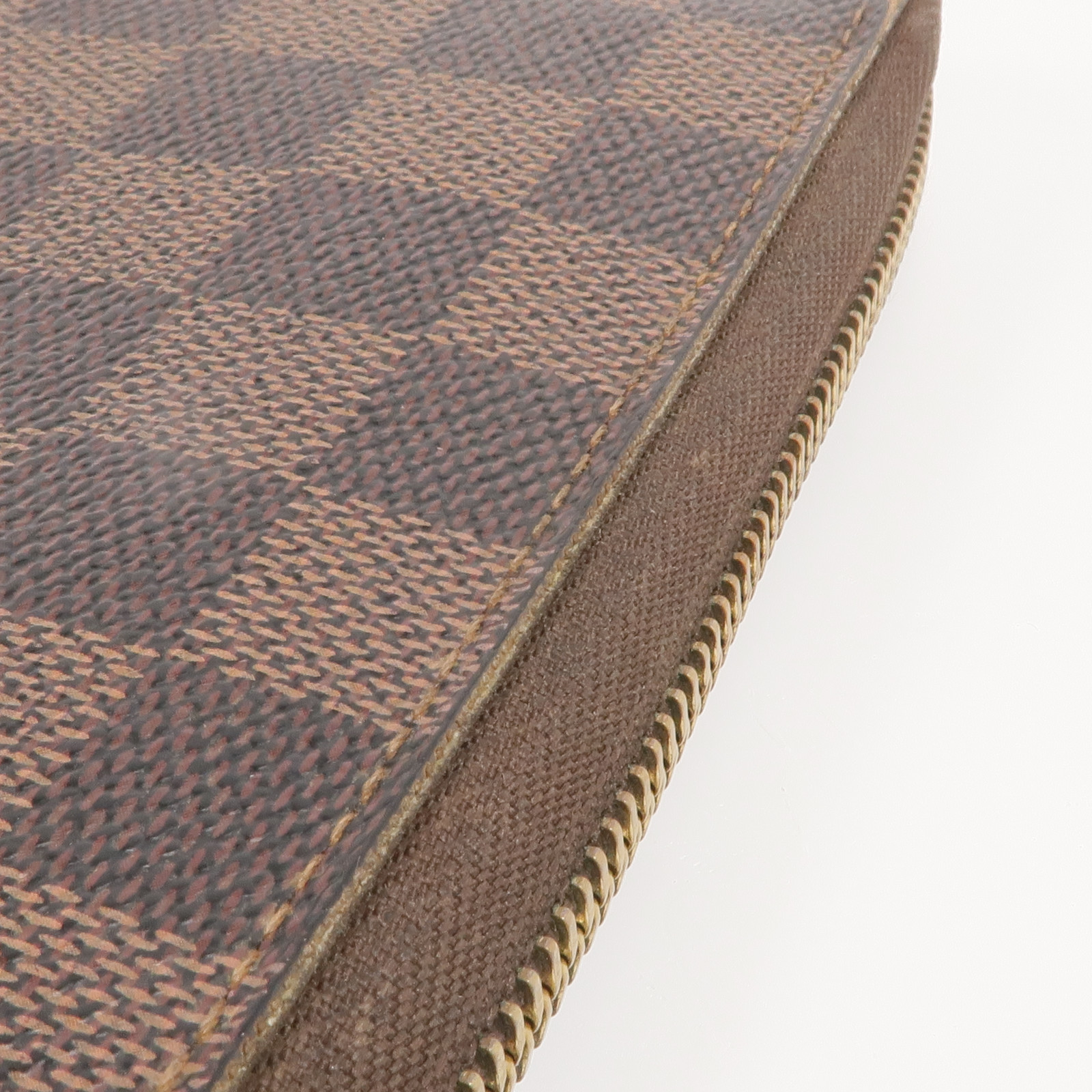 LOUIS VUITTON LV GHW Zippy Organizer Long Wallet N60003 Damier