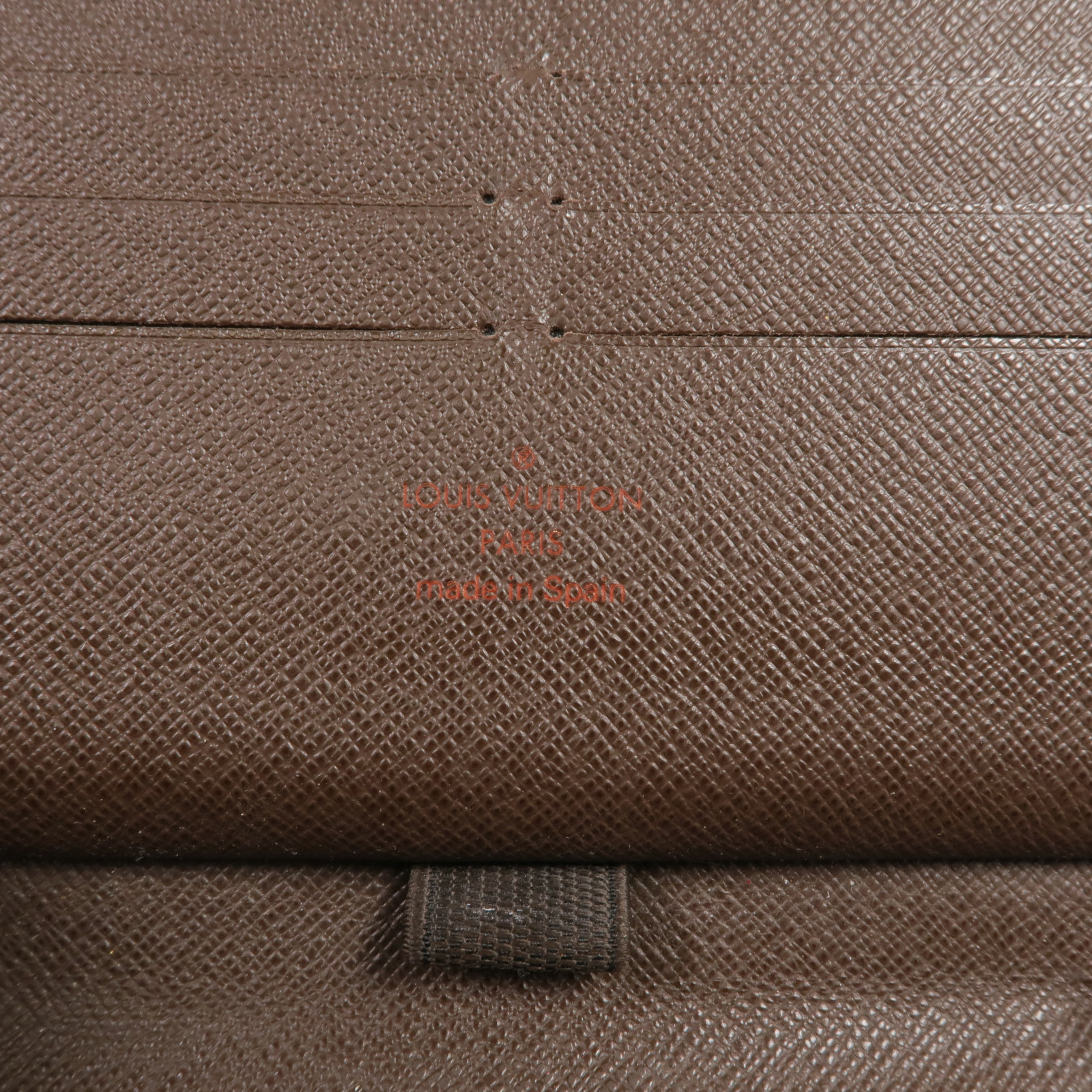 LOUIS VUITTON LV GHW Zippy Organizer Long Wallet N60003 Damier