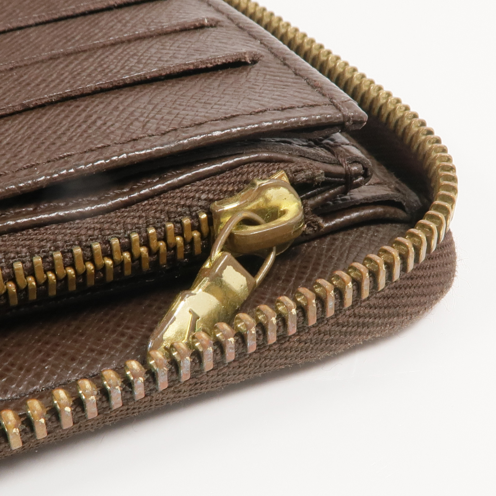 LOUIS VUITTON LV GHW Zippy Organizer Long Wallet N60003 Damier