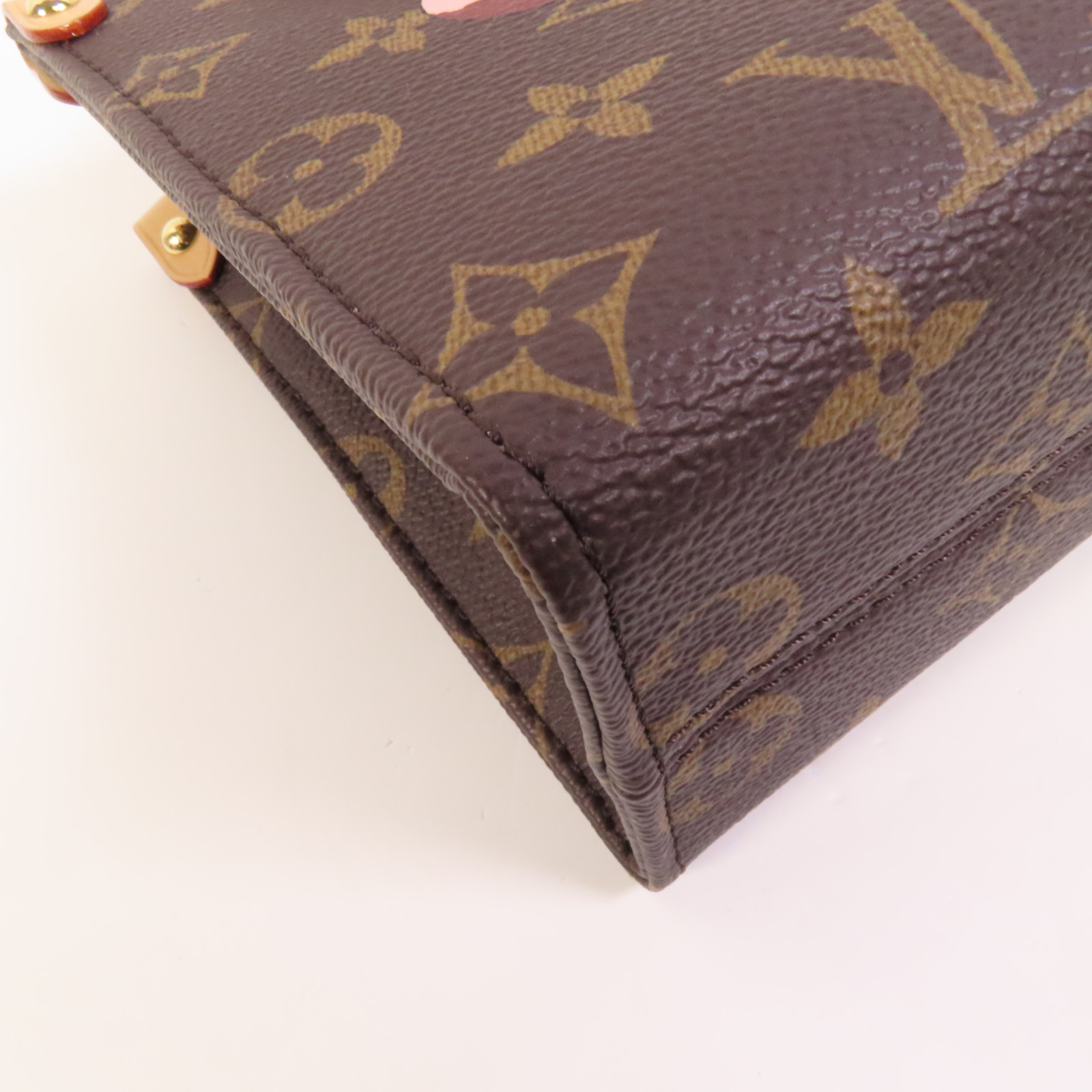 LOUIS VUITTON GHW LV x TM On The Go BB 2 Way Shoulder Bag M13668