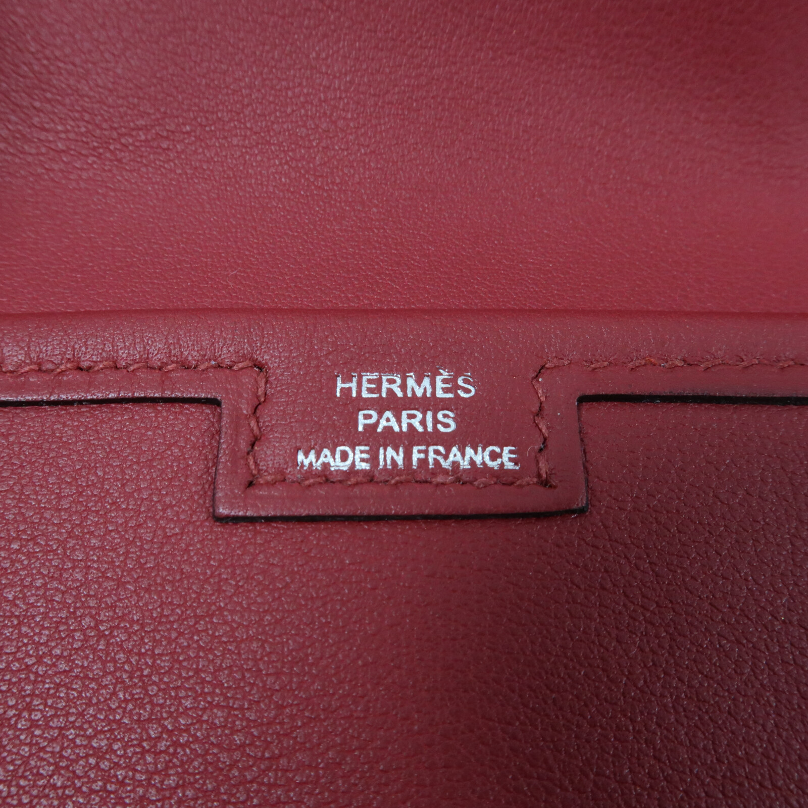 HERMES Jige Elan 29 Clutch Bag Veau Swift Leather Rouge Grenat | eBay