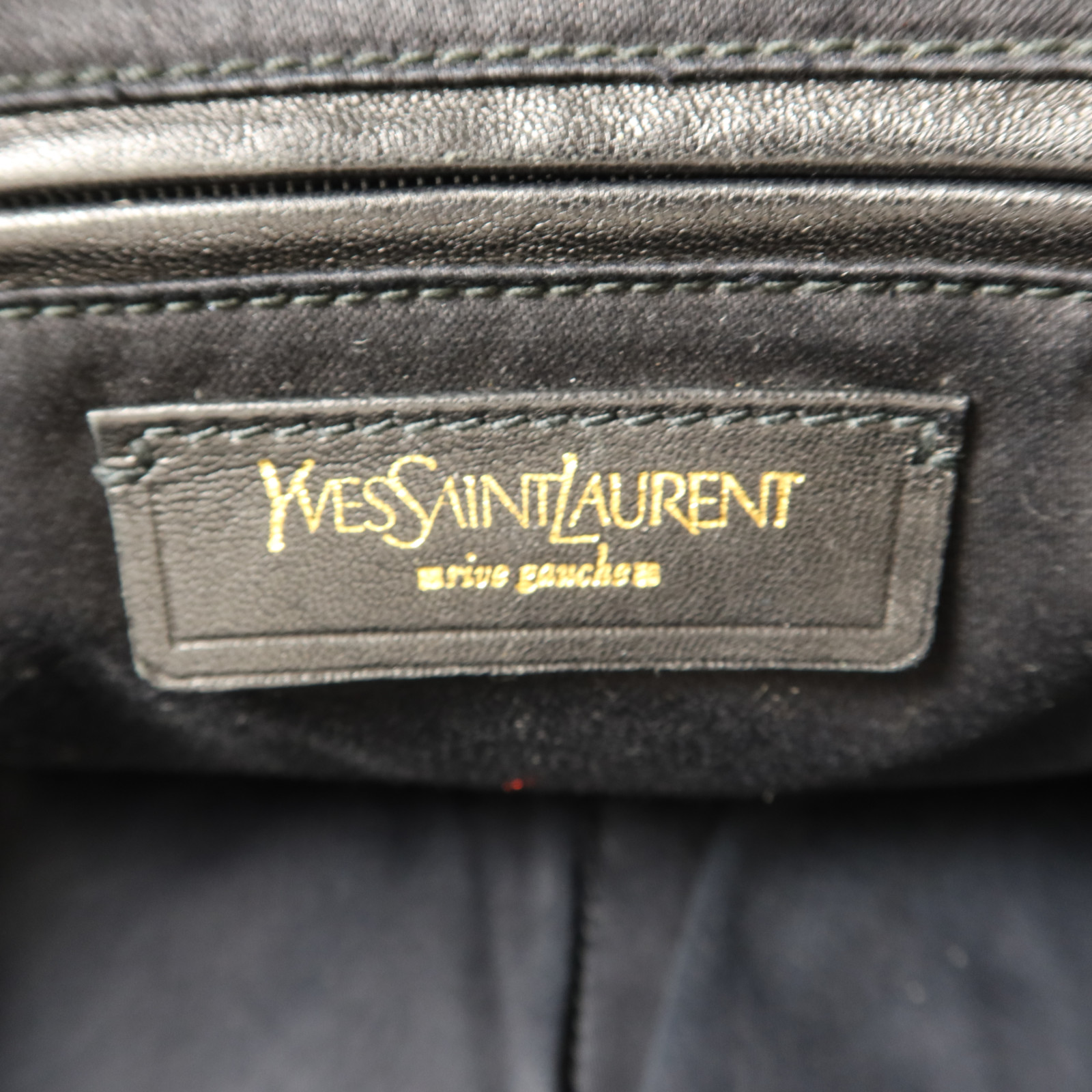 YVES SAINT LAURENT YSL GHW Muse Shoulder Bag 156464 Patent Leather