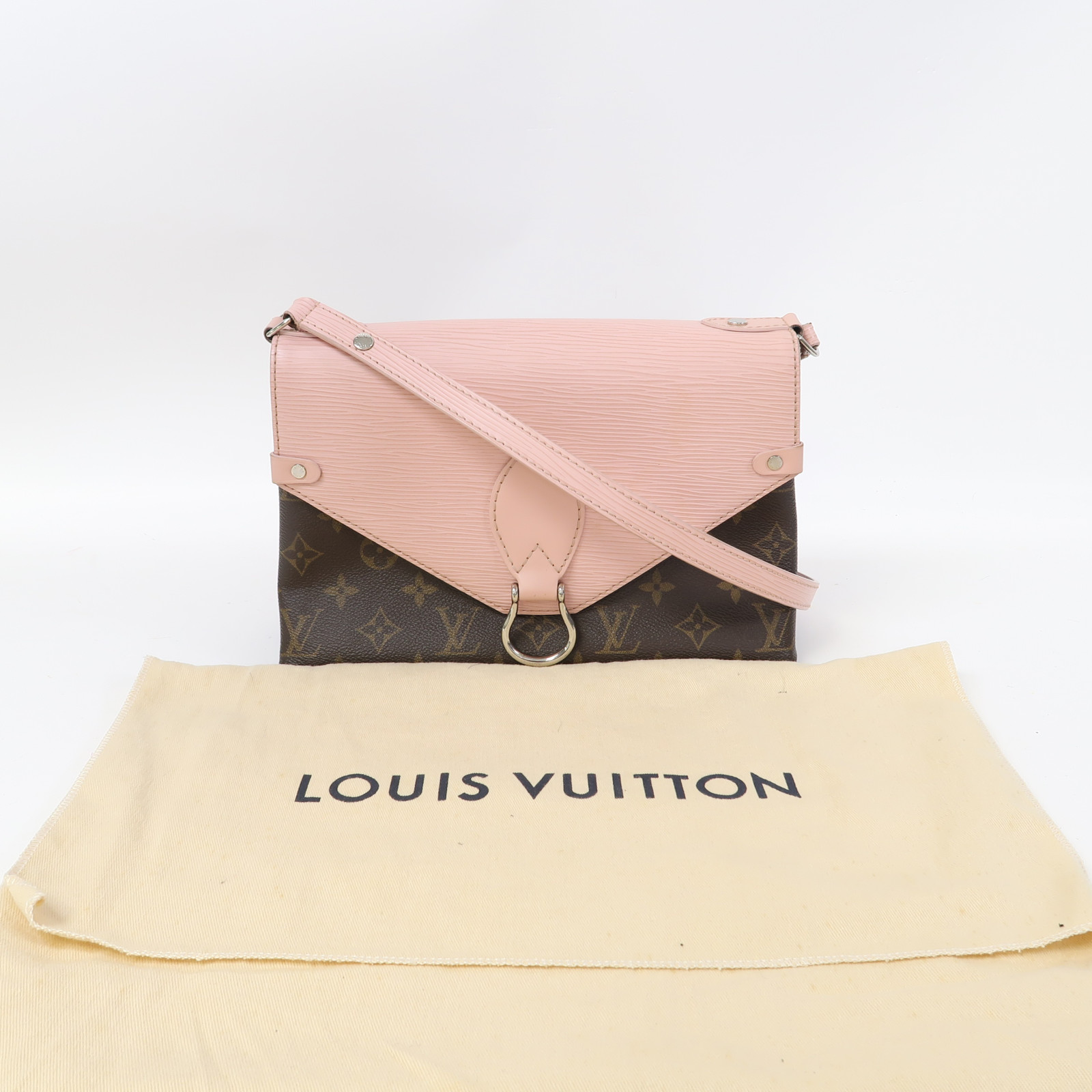 LOUIS VUITTON LV SHW Saint Michel Shoulder Bag M44033 Monogram/Epi