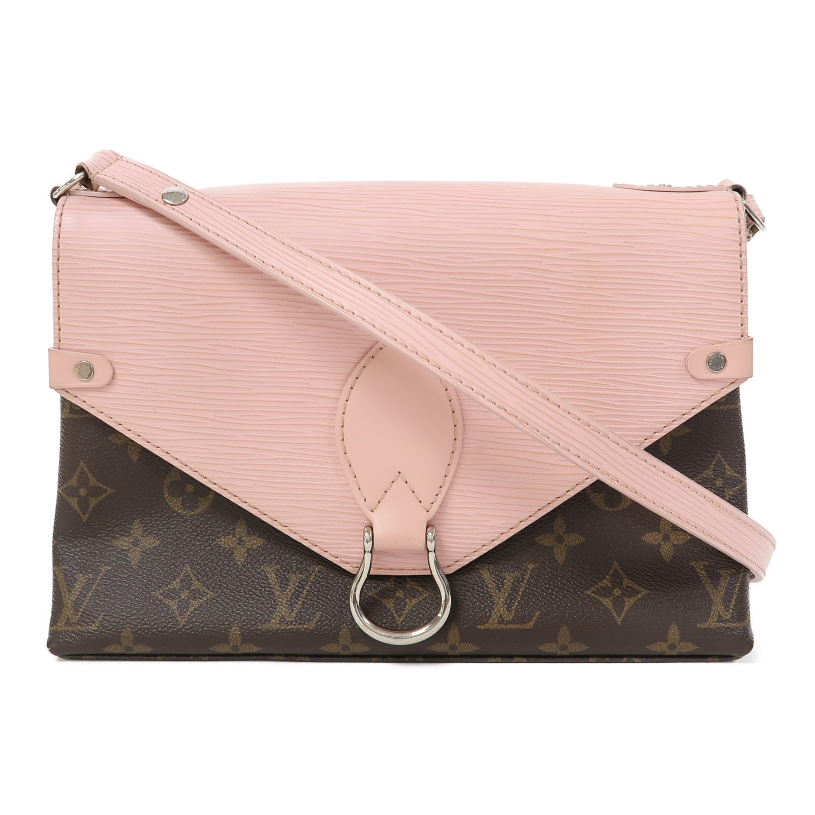 LOUIS VUITTON LV SHW Saint Michel Shoulder Bag M44033 Monogram/Epi