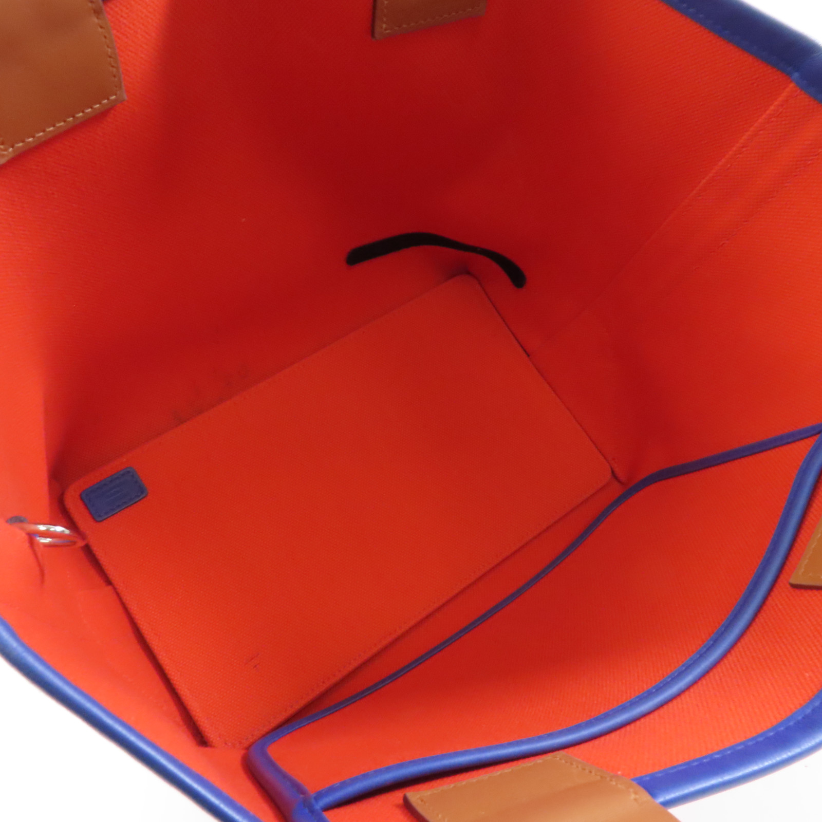 ブルー♪【HERMES】エルメス Sac Steeple 25バッグ HERMES Steeple 25 Handbag Canvas Orange Blue | eBay
