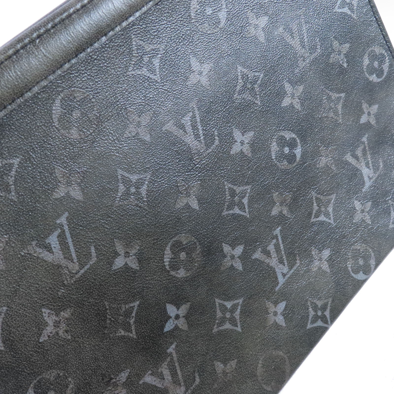 LOUIS VUITTON LV SHW Pochette Voyage MM Pouch M11764 Brushed