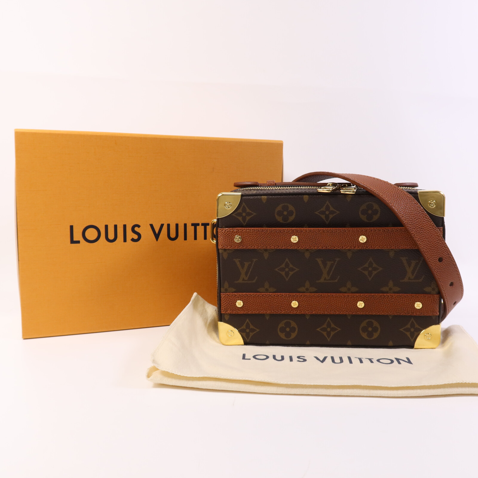 LOUIS VUITTON LV GHW LV x NBA Handle Soft Trunk 2 Way Shoulder 