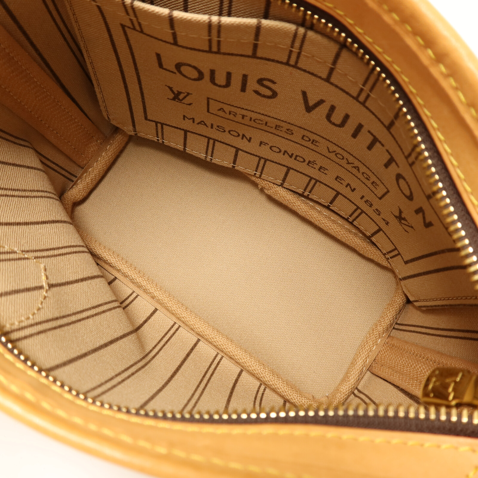 LOUIS VUITTON LV GHW Neverfull BB 2 Way Shoulder Bag M46705