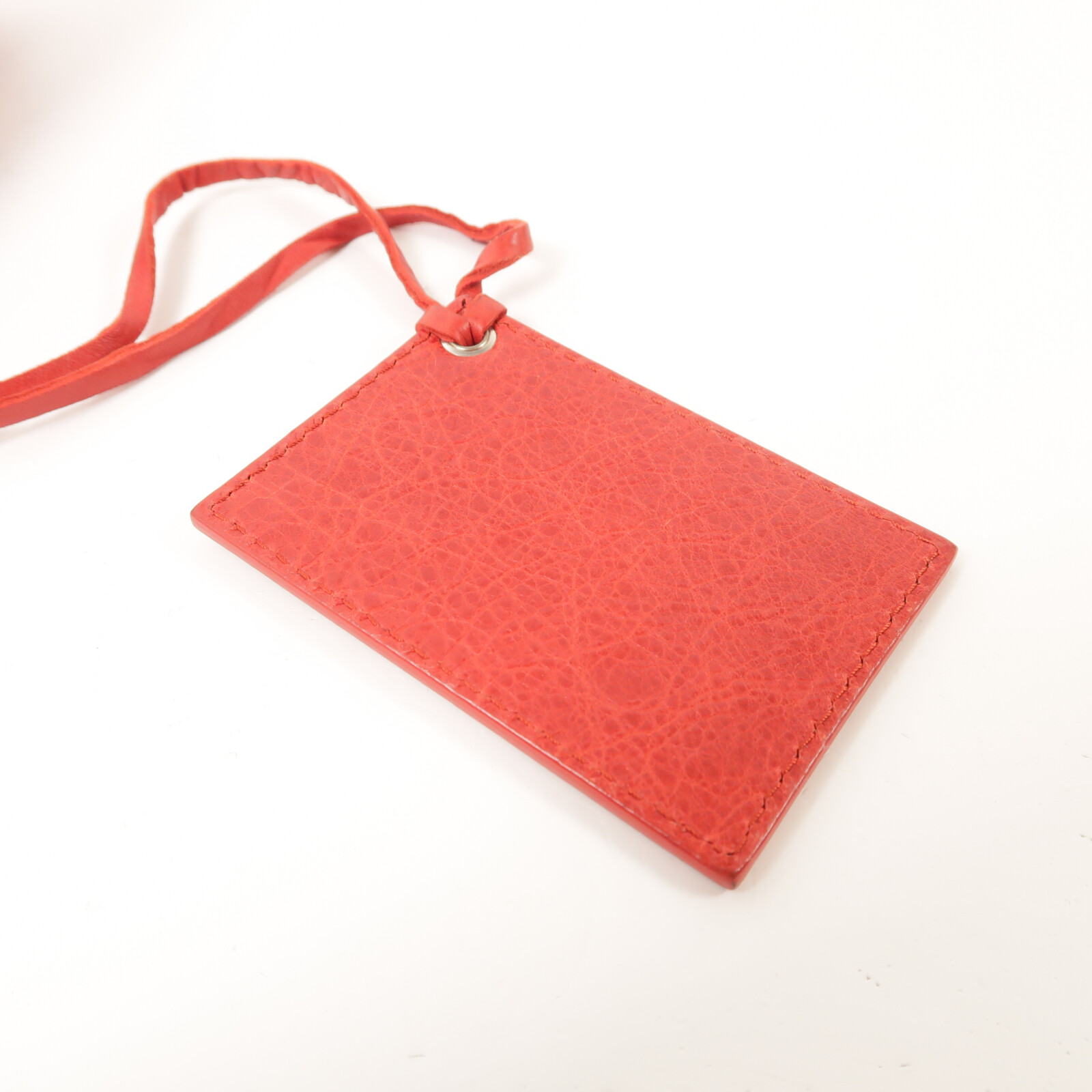 BALENCIAGA SHW Clutch Bag 282011 Calfskin Leather Red | eBay