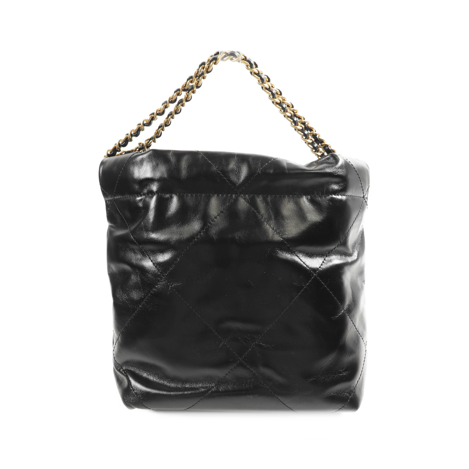 Chanel 黒 レザー パーティーバッグ　ウエストポーチ マトラッセ ウエストポーチ レザー 黒 シルバー金具