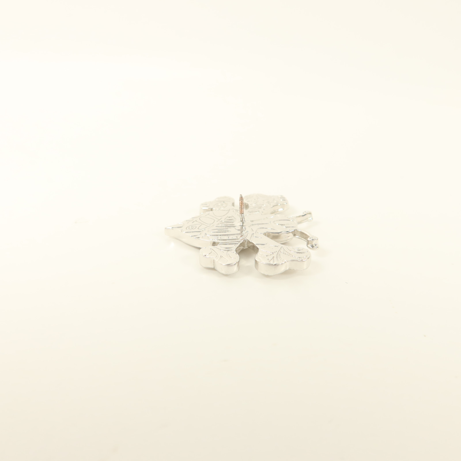 Christian Dior CD Brooch Metal Silver | eBay