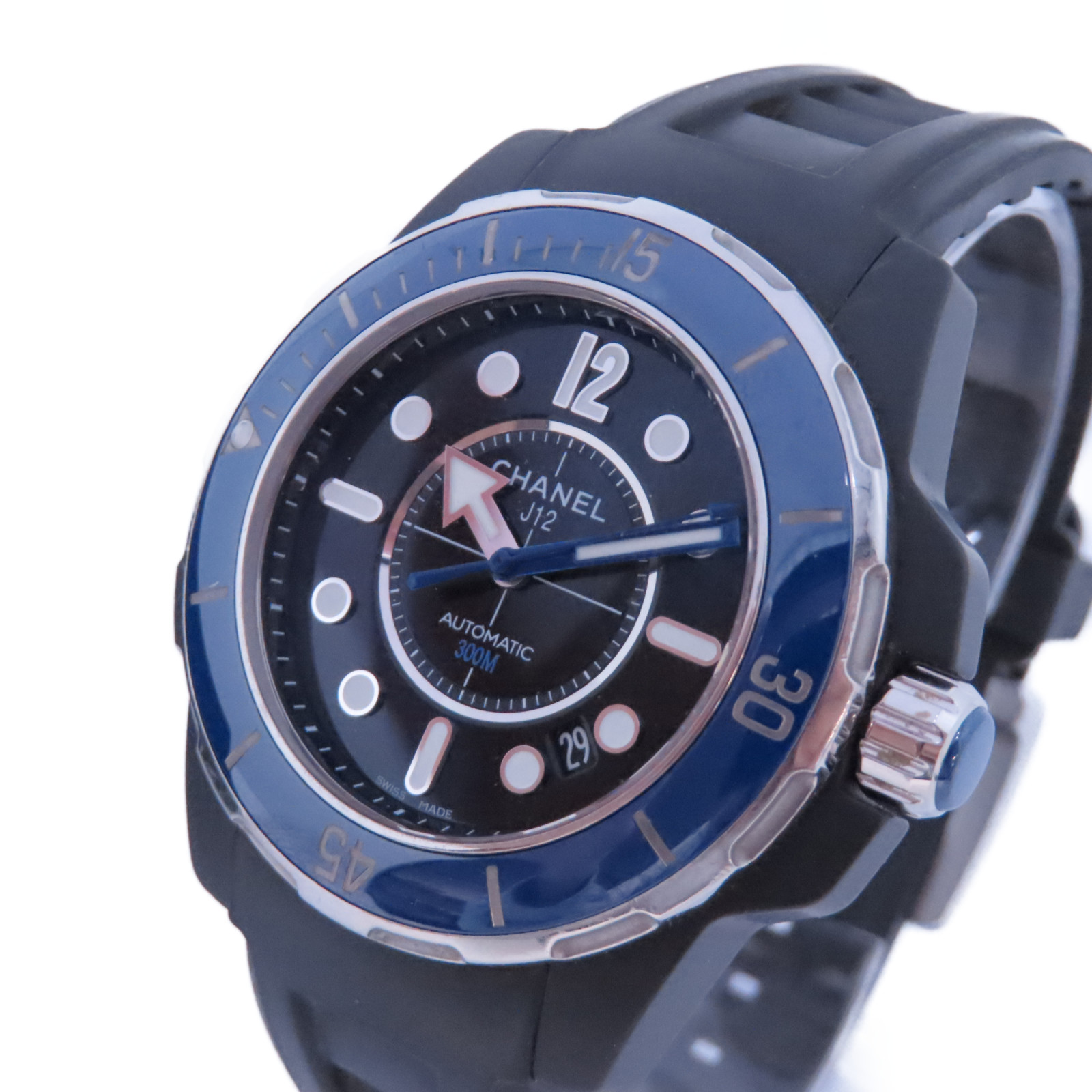 CHANEL CC J12 Quartz Watch H2656 Stainless Steel/Rubber CHANEL CC J12 Quartz Watch H2656 Stainless Steel/Rubber