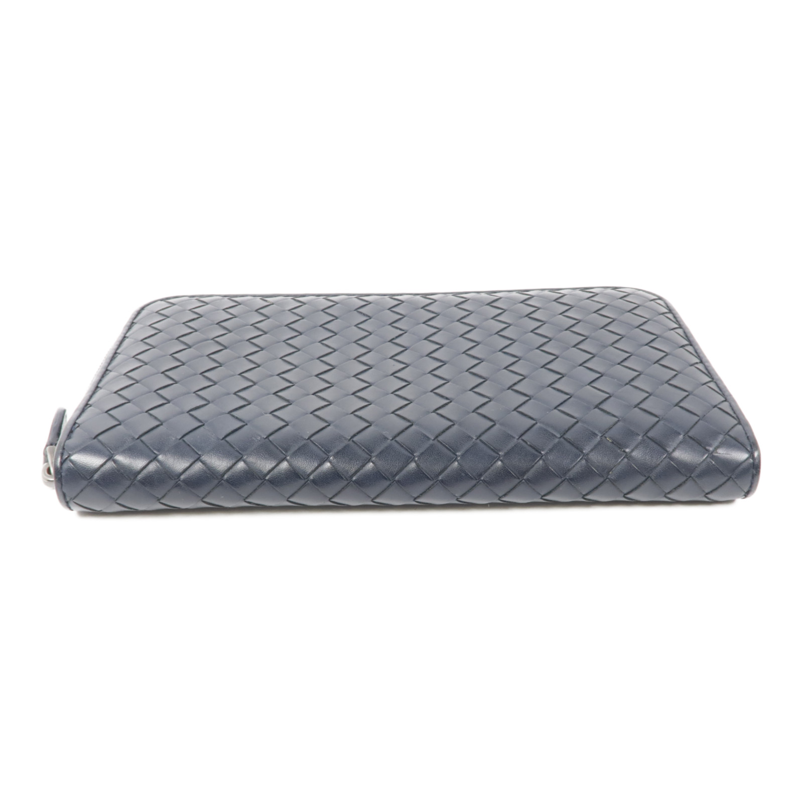 BOTTEGA VENETA BV Zipped Long Wallet Intrecciato Leather