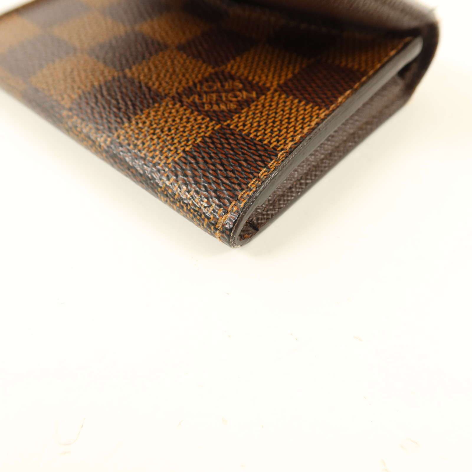 LOUIS VUITTON LV Card Case N62920 Damier Brown | eBay