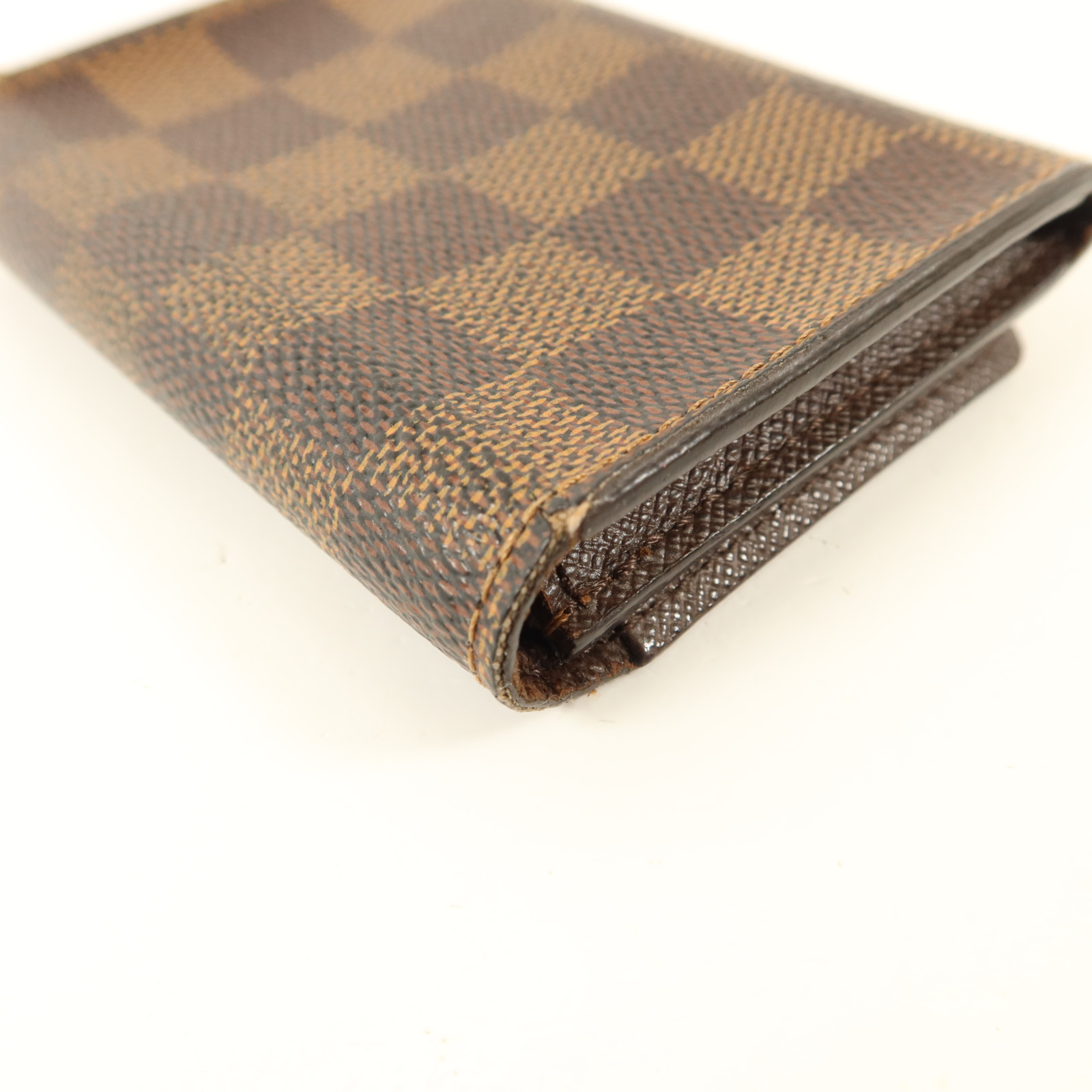 LOUIS VUITTON LV Card Case N62920 Damier Brown | eBay