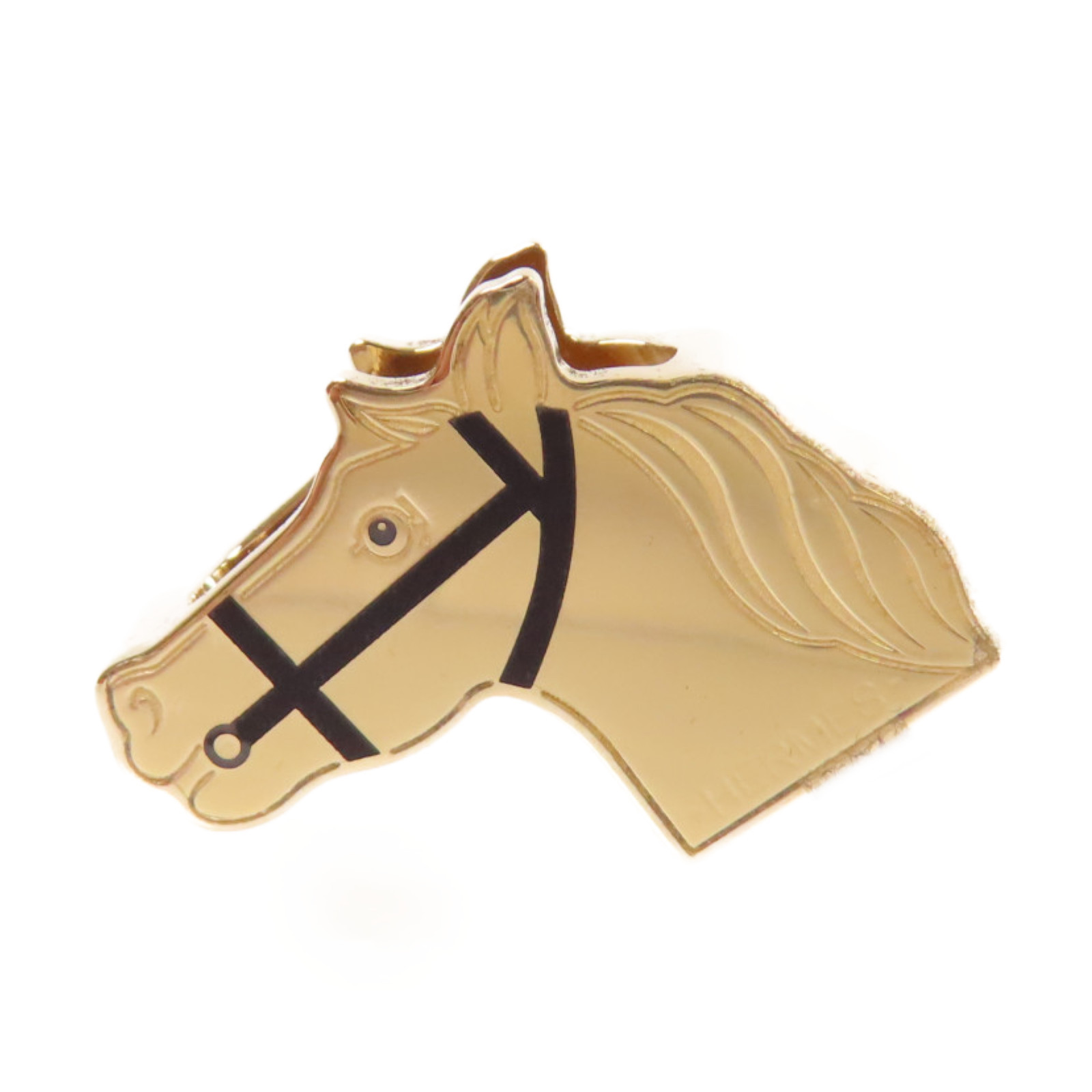 15%OFF* HERMES Quadrige Twilly Ring Scarf Ring Metal Gold 15%OFF* HERMES Quadrige Twilly Ring Scarf Ring Metal Gold