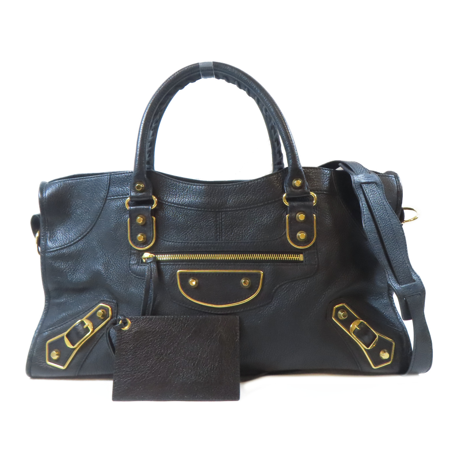 BALENCIAGA GHW Metallic Edge Part Time 2 Way Shoulder Bag BALENCIAGA GHW Metallic Edge Part Time 2 Way Shoulder Bag
