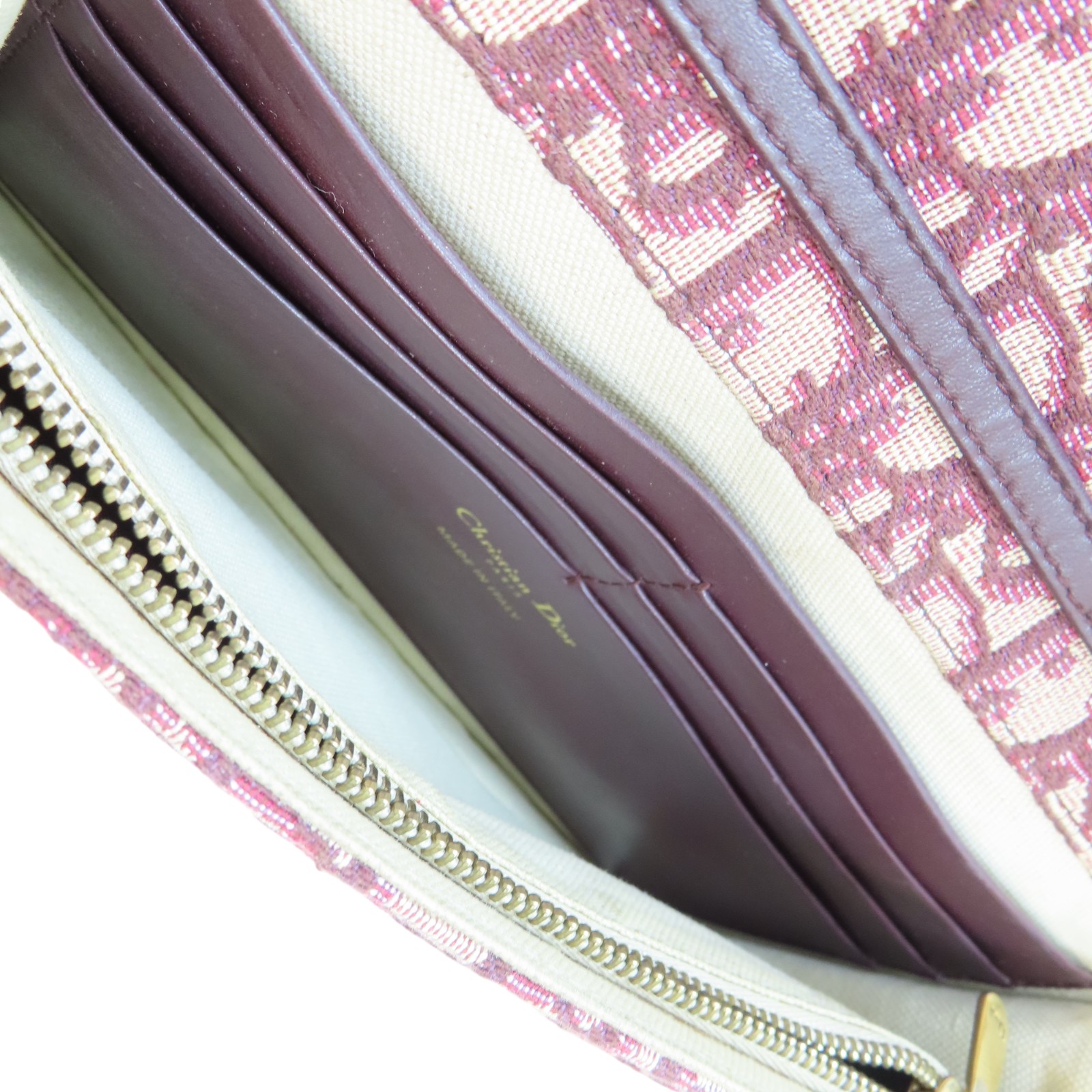 DIOR Saddle Chain Pouch Shoulder Bag Oblique Jacquard Convas DIOR Saddle Chain Pouch Shoulder Bag Oblique Jacquard Convas