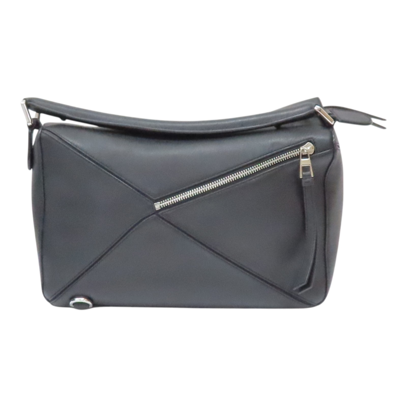 LOEWE Puzzle Large Shoulder Bag Calfskin Black 322.30.S20 | eBay