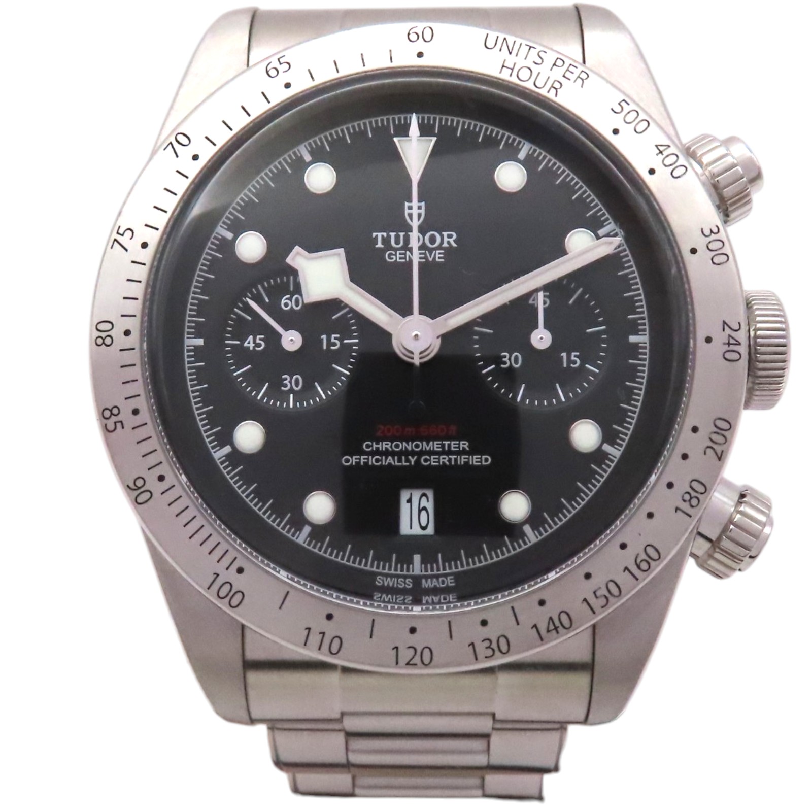 チュードル Heritage Black Bay Chrono 79350