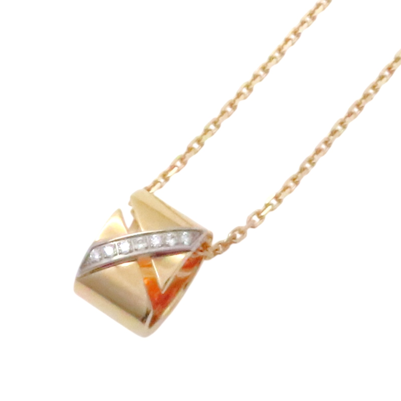 ショーメ Liens Evidence diamond necklace 085129