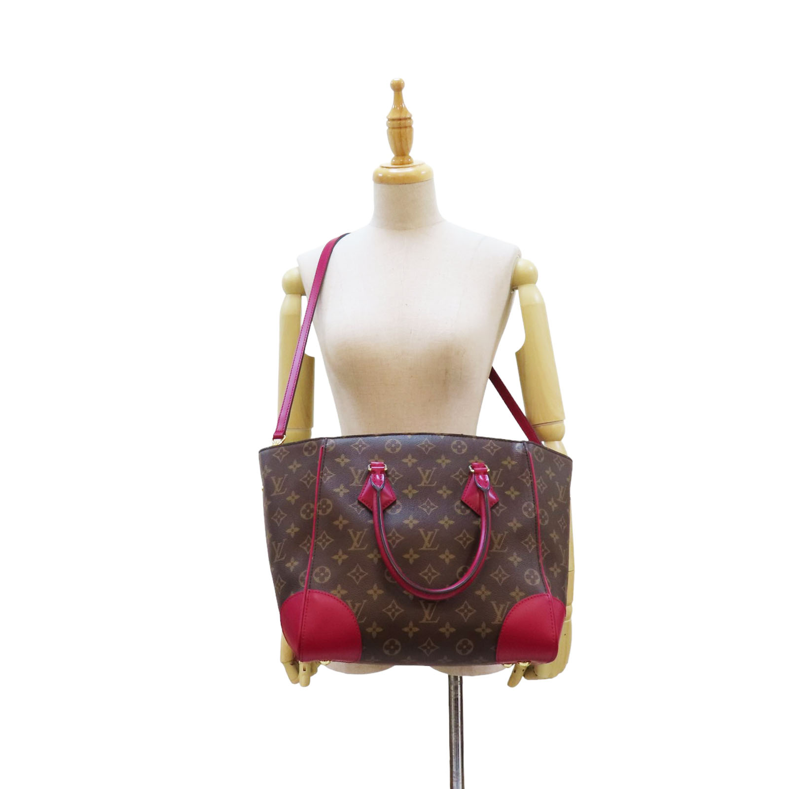 LOUIS VUITTON Phenix MM Shoulder Tote Bag Monogram Canvas LOUIS VUITTON Phenix MM Shoulder Tote Bag Monogram Canvas