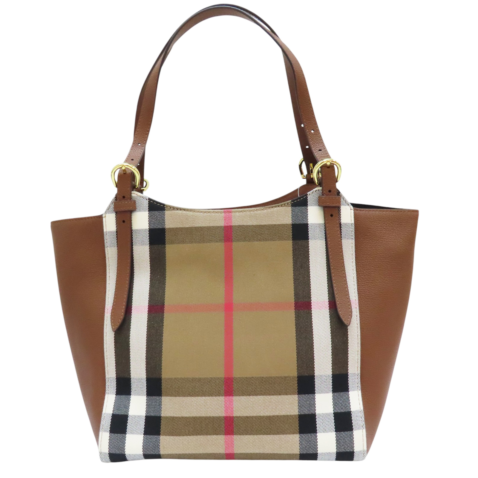【関税&送料込み】Burberry Check Print Shoulder Bag BURBERRY The Check Shoulder Bag PVC Canvas Brown | eBay