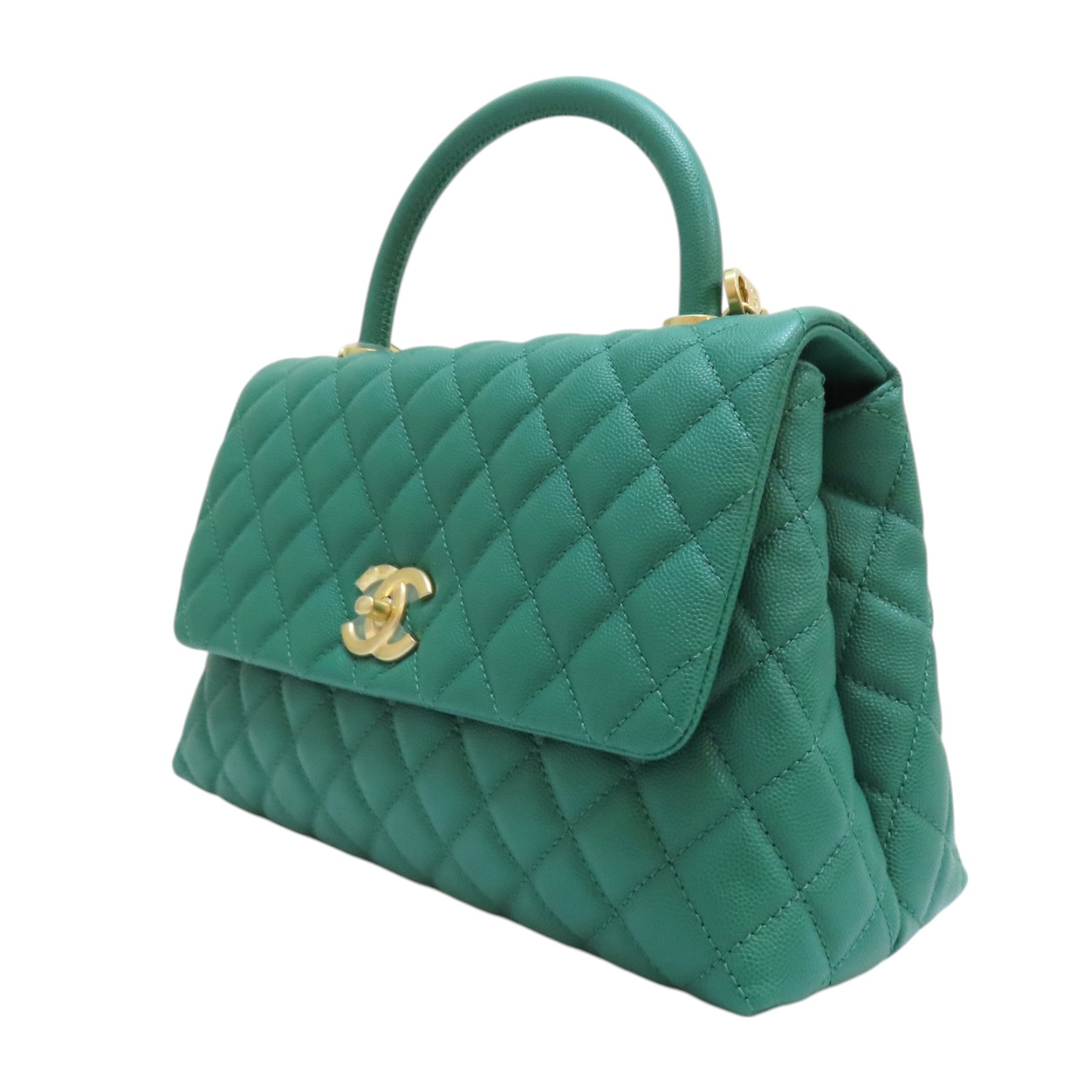 ショルダーバッグ・ポシェット × ヴィンテージ(中古) Chanel Caviar Coco Handle 28 IMG_9131-Photoroom.jpg