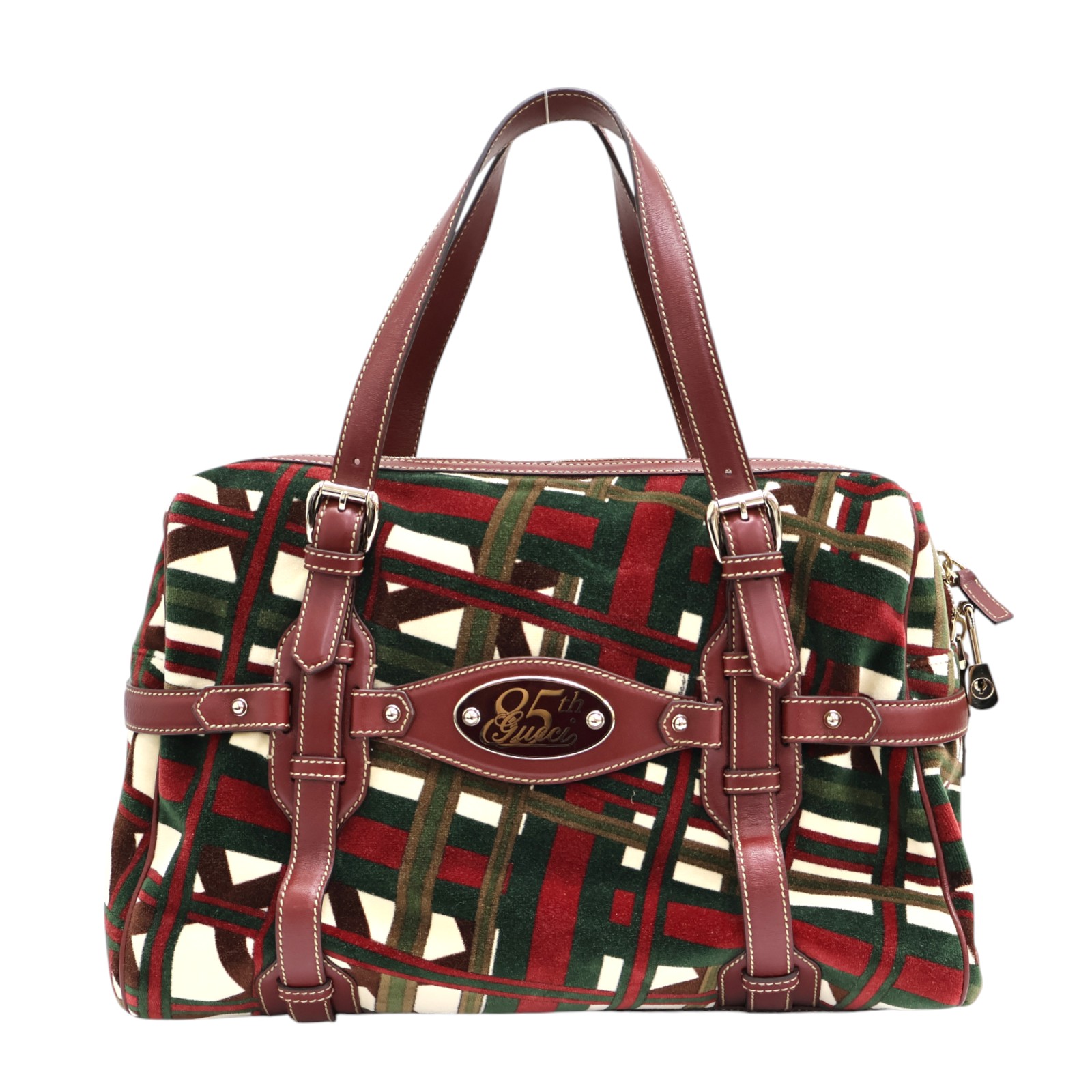 GUCCI 85th Anniversary Hobo Shoulder Bag Red Leather 163290 | eBay