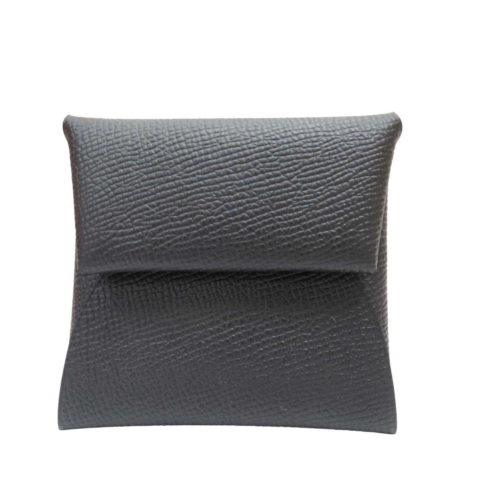 ♡ HERMES Bastia Coin Case Epsom Leather Black U Stamp | eBay