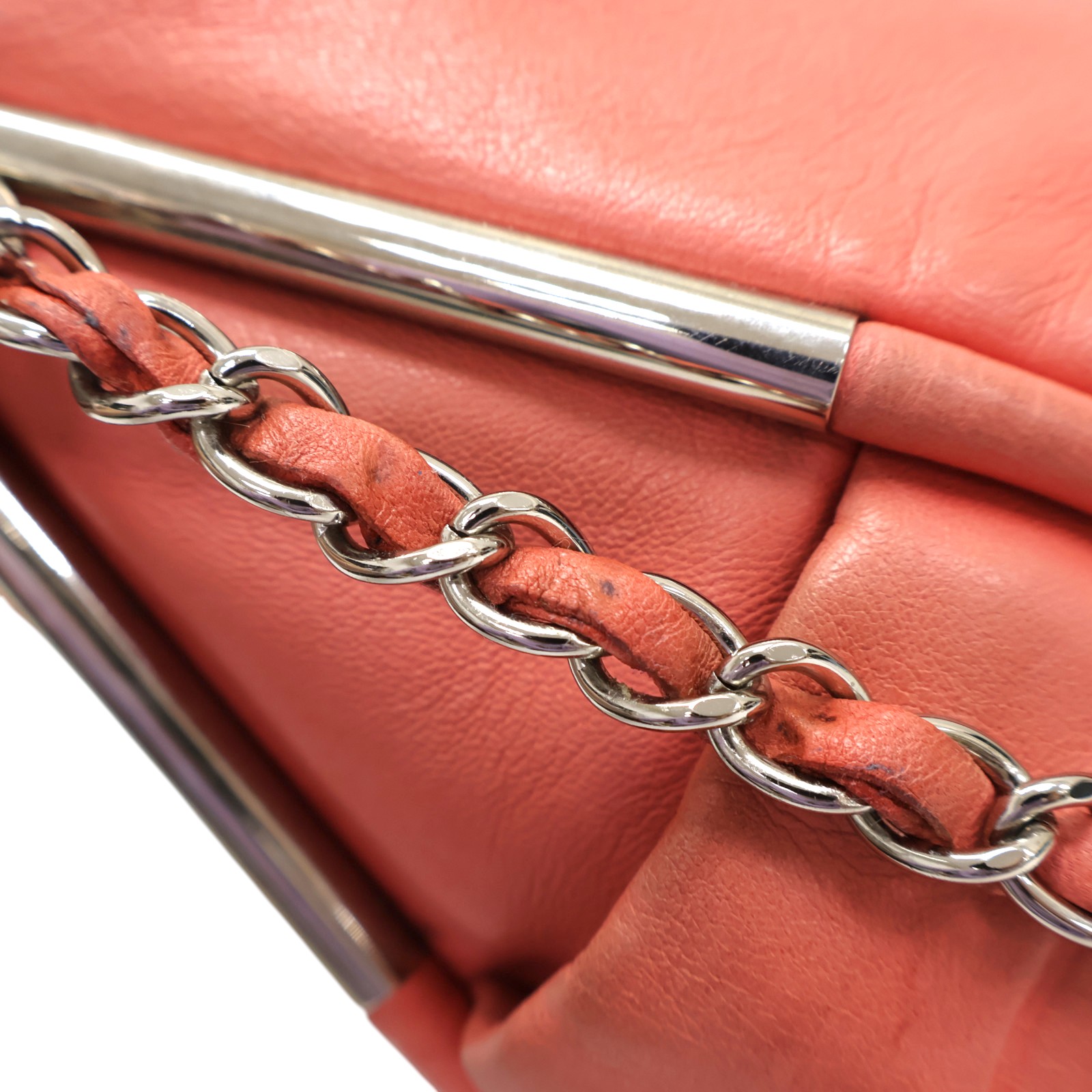 CHANEL Ultimate Soft Hobo Chain Shoulder Bag Lambskin Pink A28573