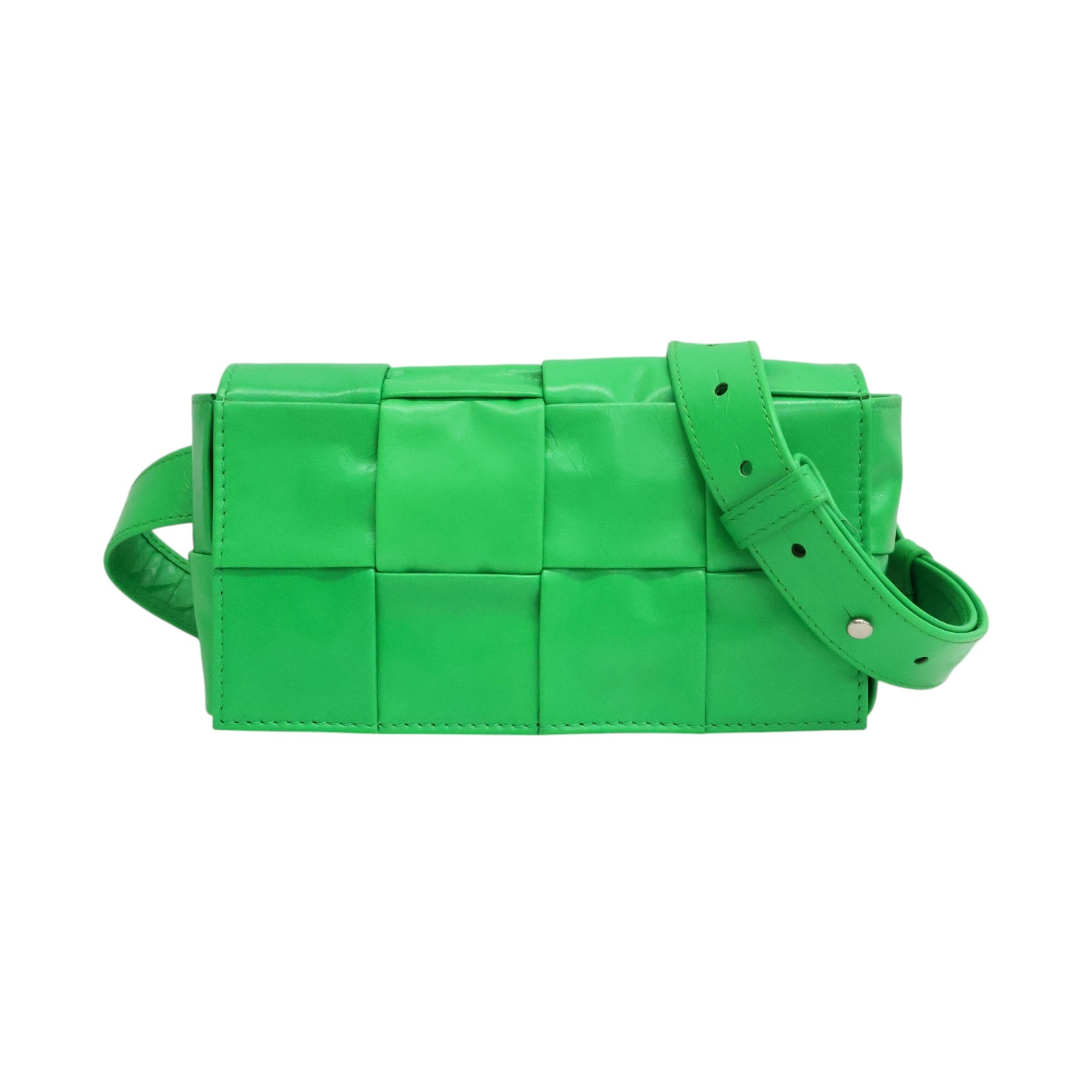 Bottega Veneta ブリーフケース　オリーブグリーン BOTTEGA VENETA Cassette Belt Bag Leather Green 651053 | eBay
