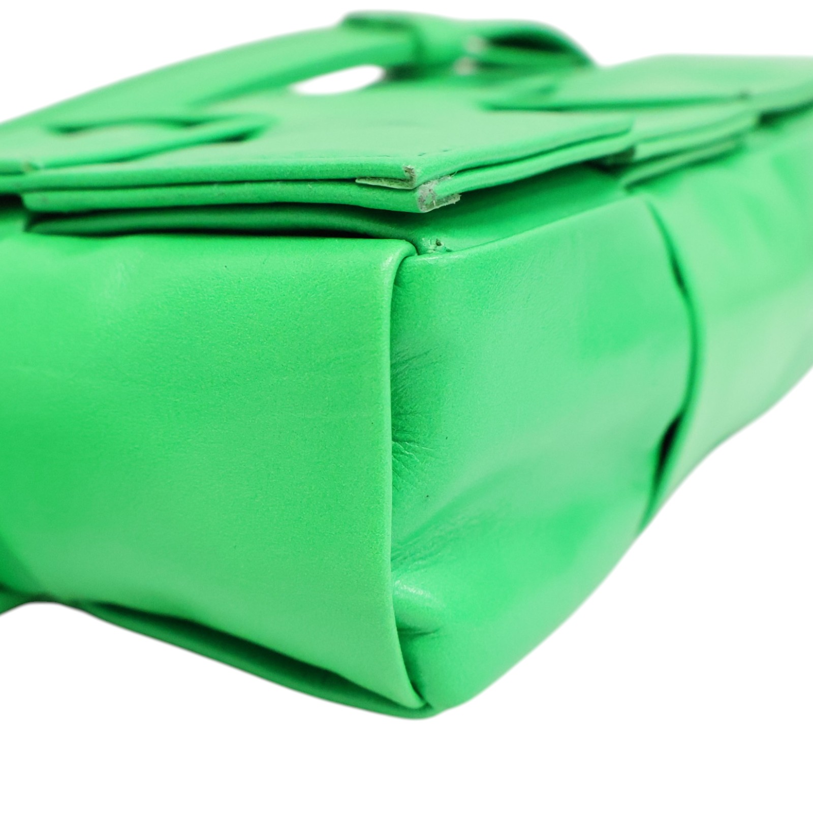 BOTTEGA VENETA Cassette Belt Bag Leather Green 651053 | eBay