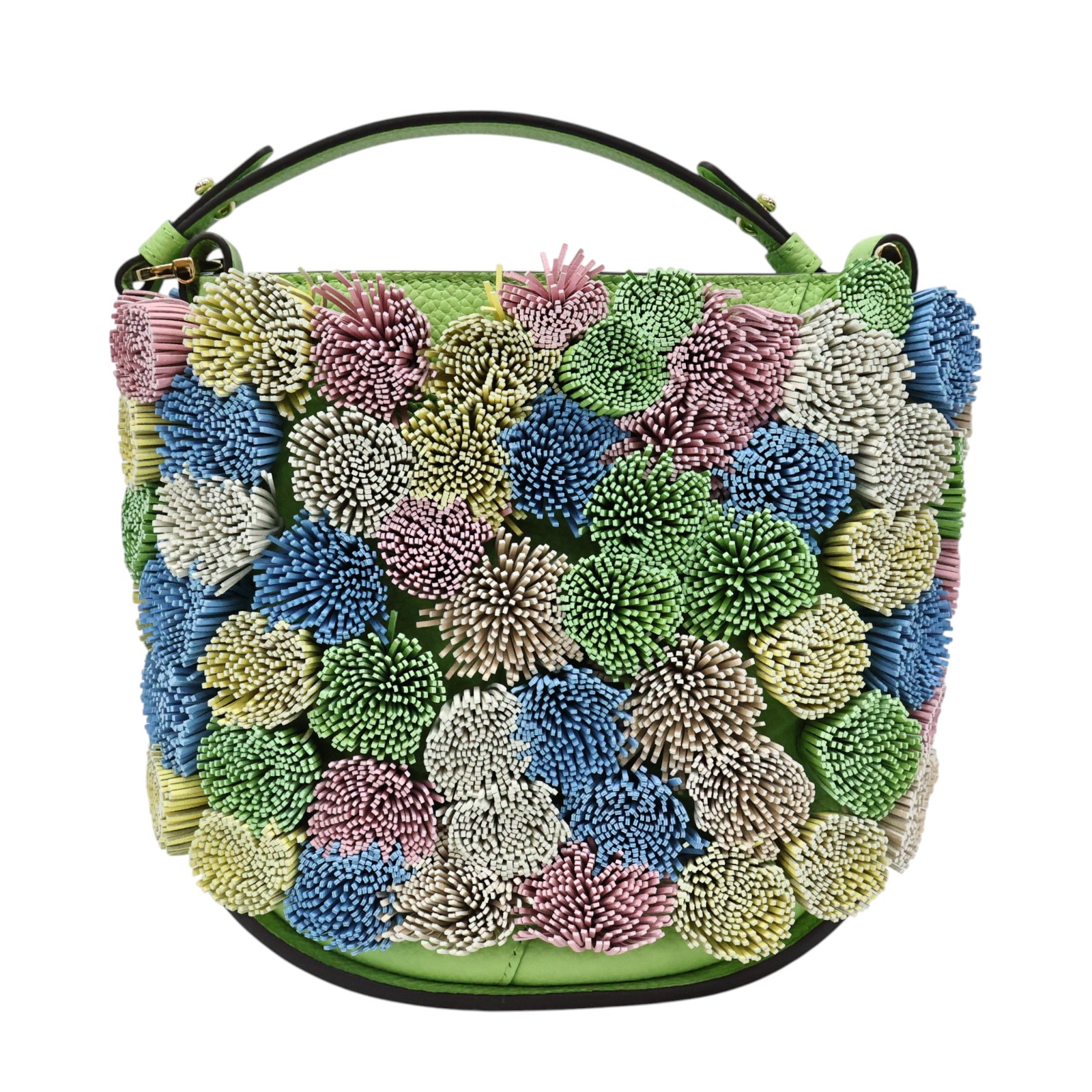 デルヴォー Pin mini bucket pompons