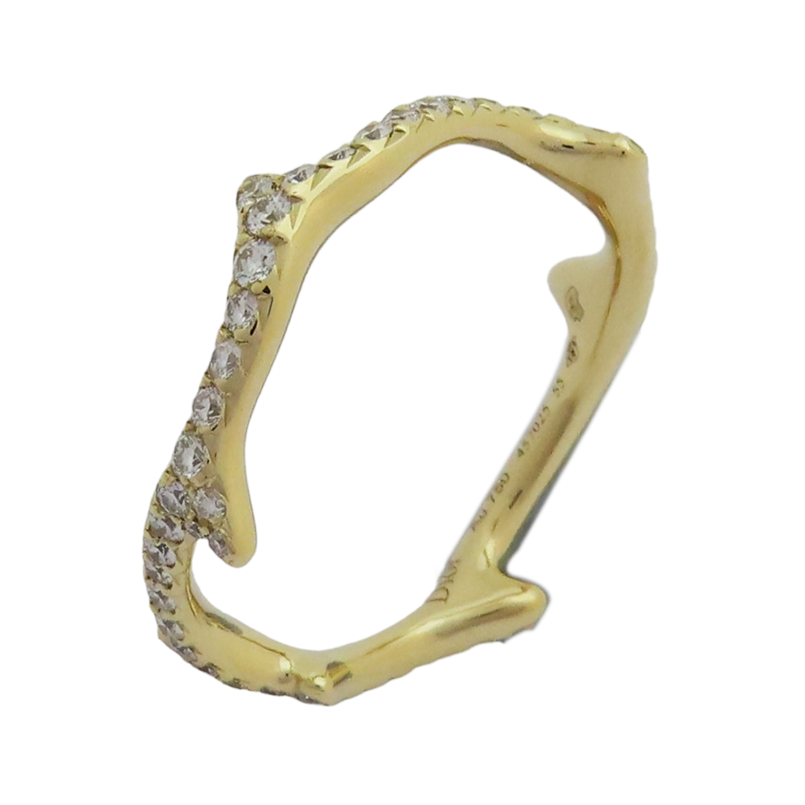 Bois de Rose Ring White Gold and Diamonds | DIOR