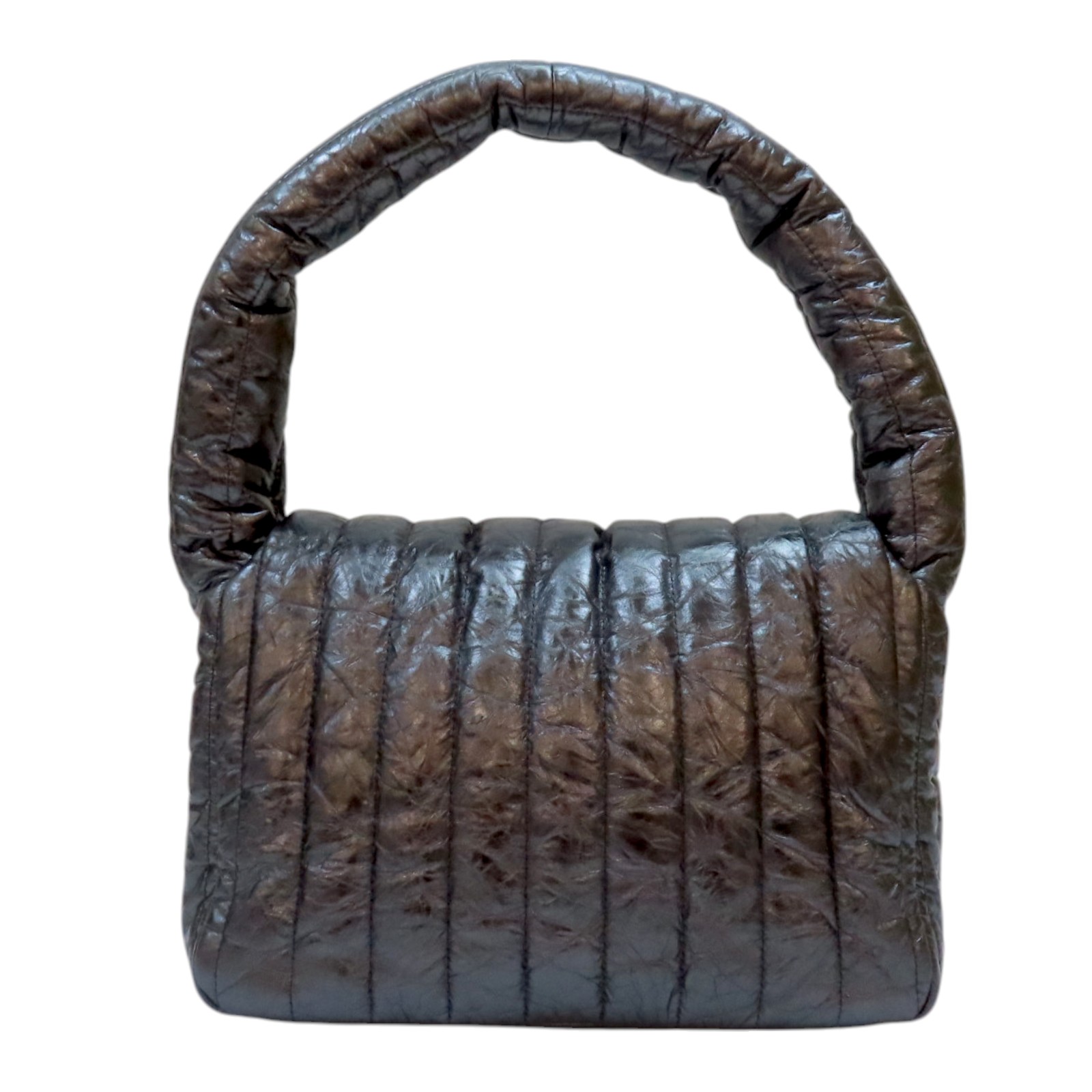 BALENCIAGA Monaco Shoulder Bag Calfskin Grey 787896 | eBay