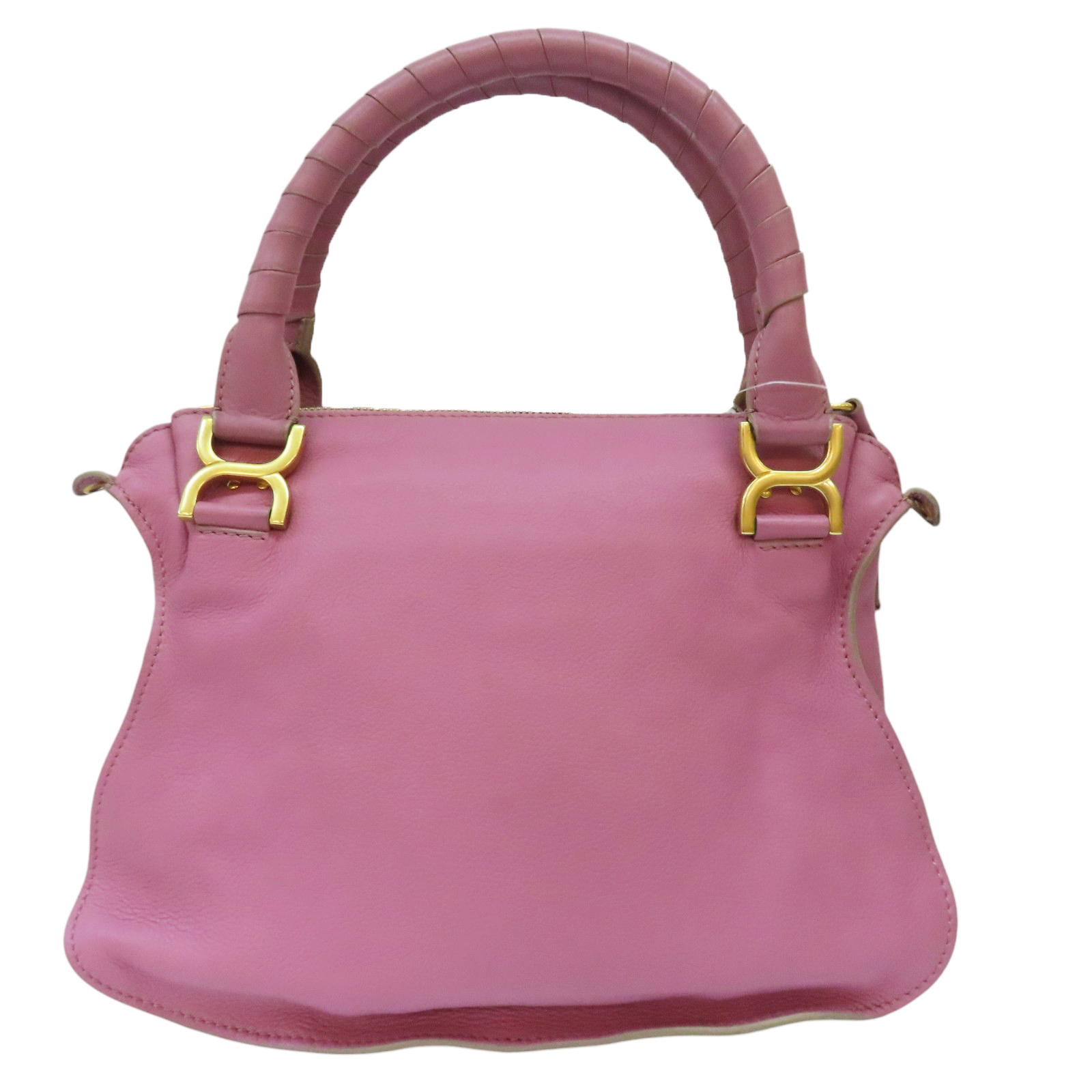 CHLOE Marcie Shoulder Handbag Calfskin Pink Purple | eBay