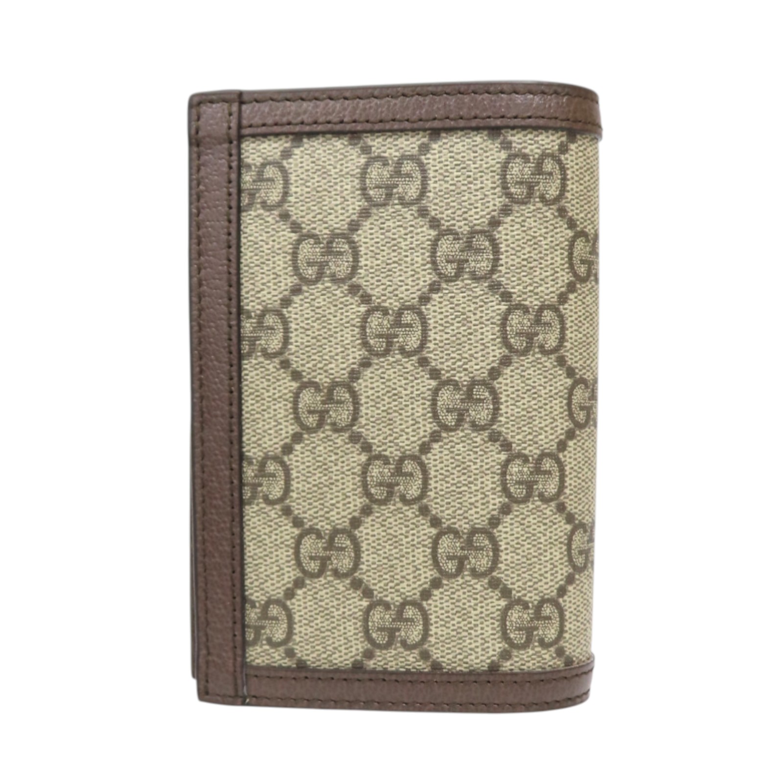 GUCCI GG Supreme Ophidia Passport Case PVC Canvas Brown 795158 | eBay