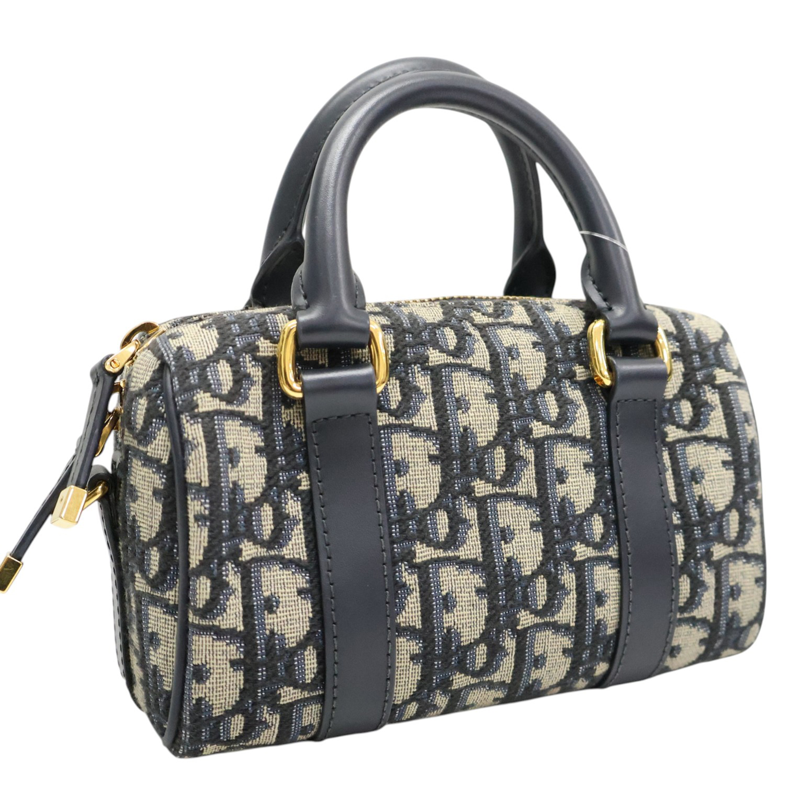 Dior Groove 17 Nano Shoulder Handbag Blue Dior Oblique Jacquard