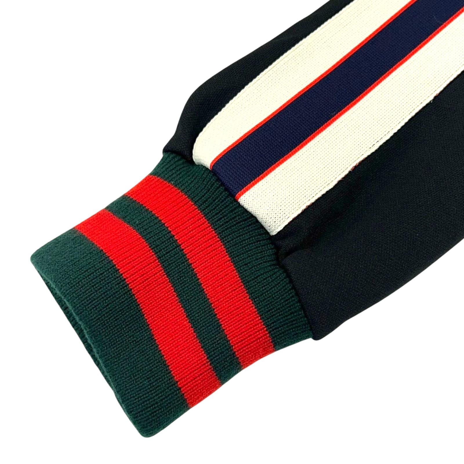 【関税&送料込】Gucci Black Stretch Polyester Jacket GUCCI Black Polyester Sport Jacket | eBay