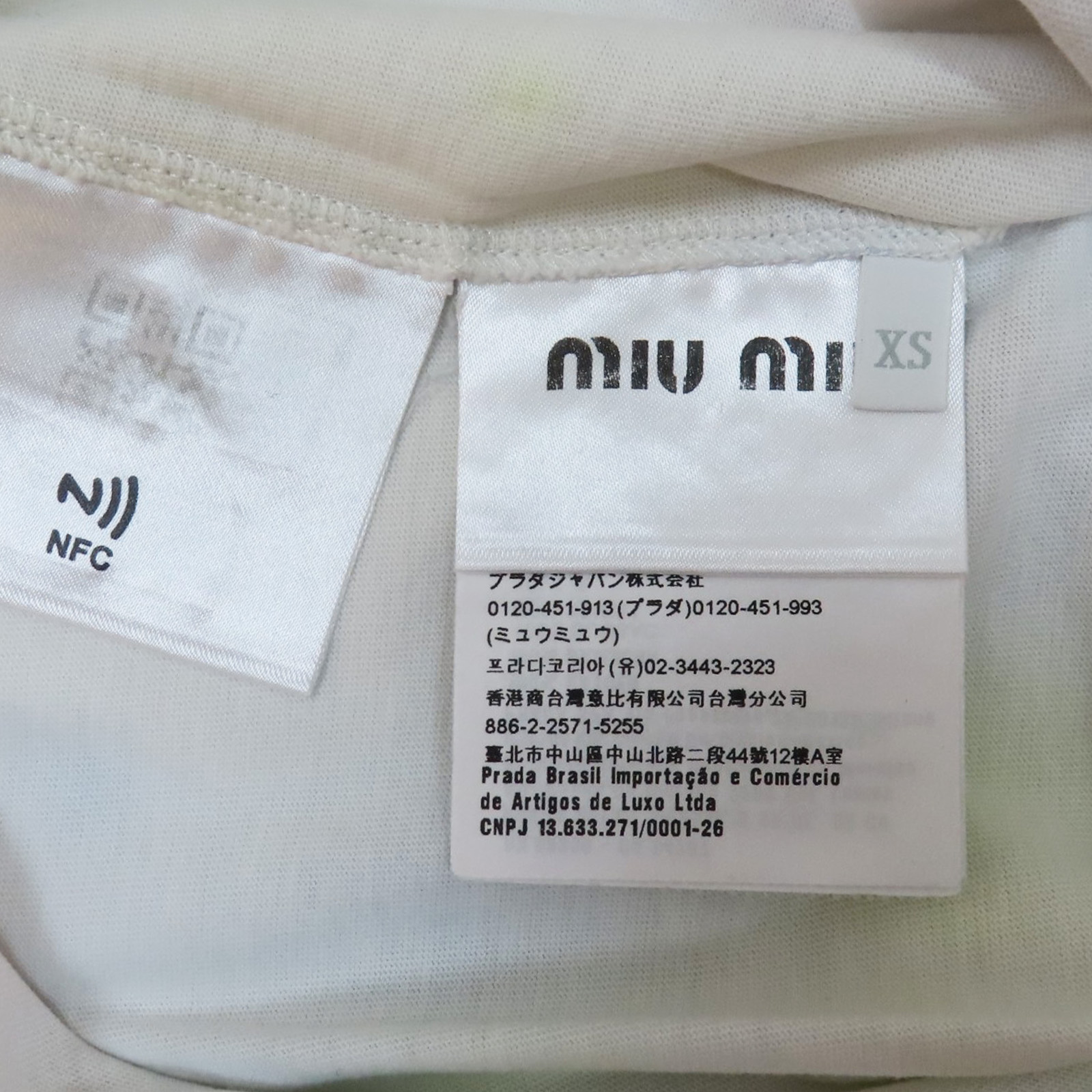 MIU MIU Unicorn Cat T-shirt Cotton White Size XS | eBay MIU MIU Unicorn Cat T-shirt Cotton White Size XS | eBay