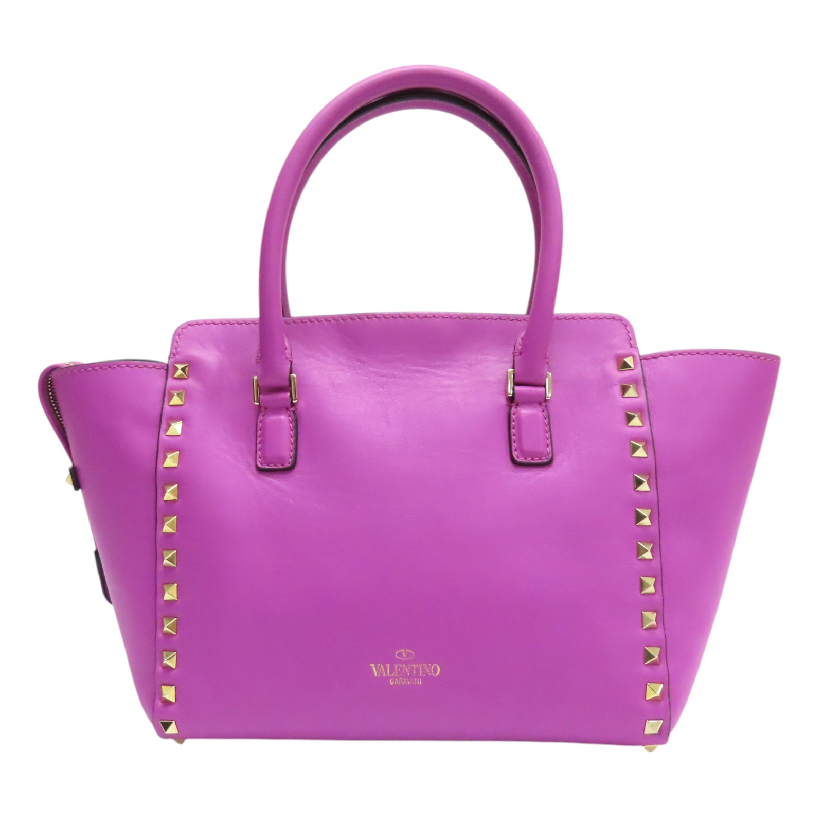 Valentino Garavani Rockstud Double Handle Tote Handbag