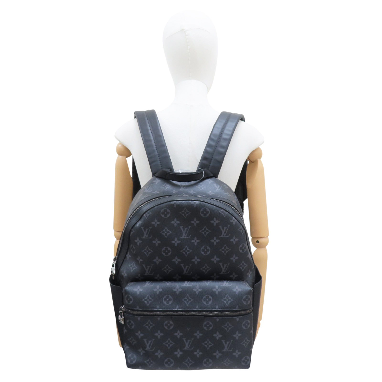 LOUIS VUITTON Discovery Backpack PM Monogram Eclipse Canvas M22558 