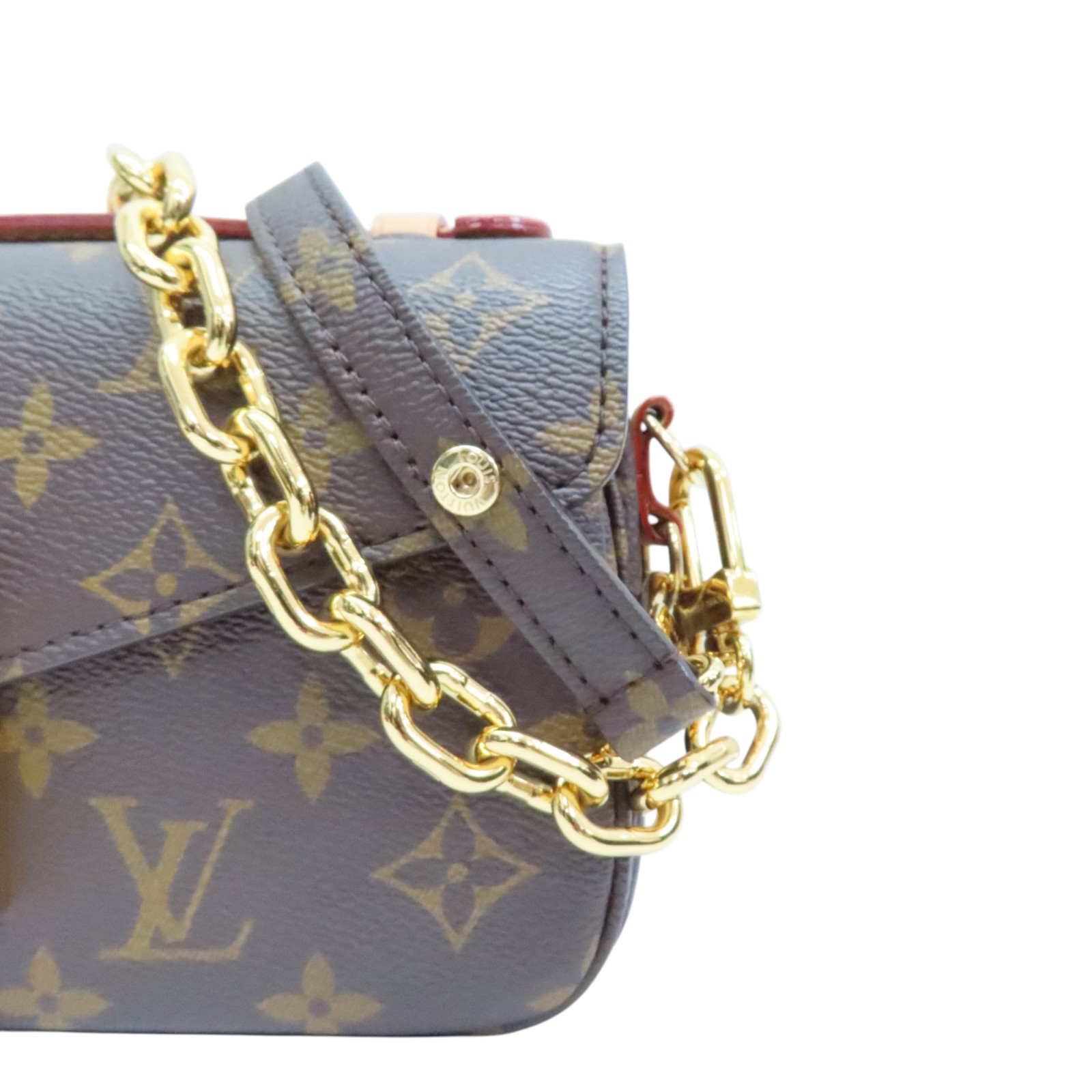LOUIS VUITTON Pochette Metis East West Shoulder Bag Monogram