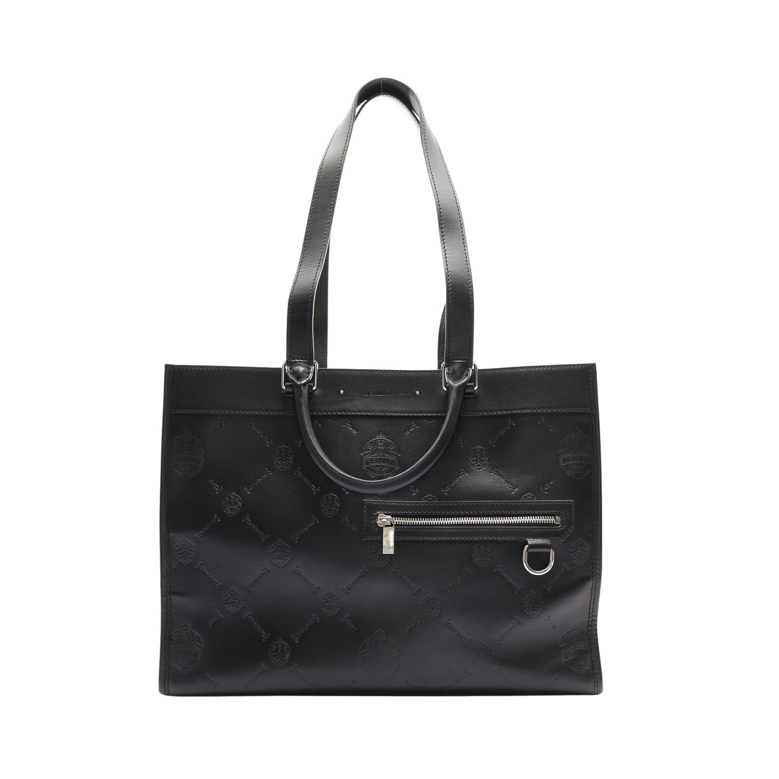 セレクション Berluti Ulysse Leather Tote Bag Black