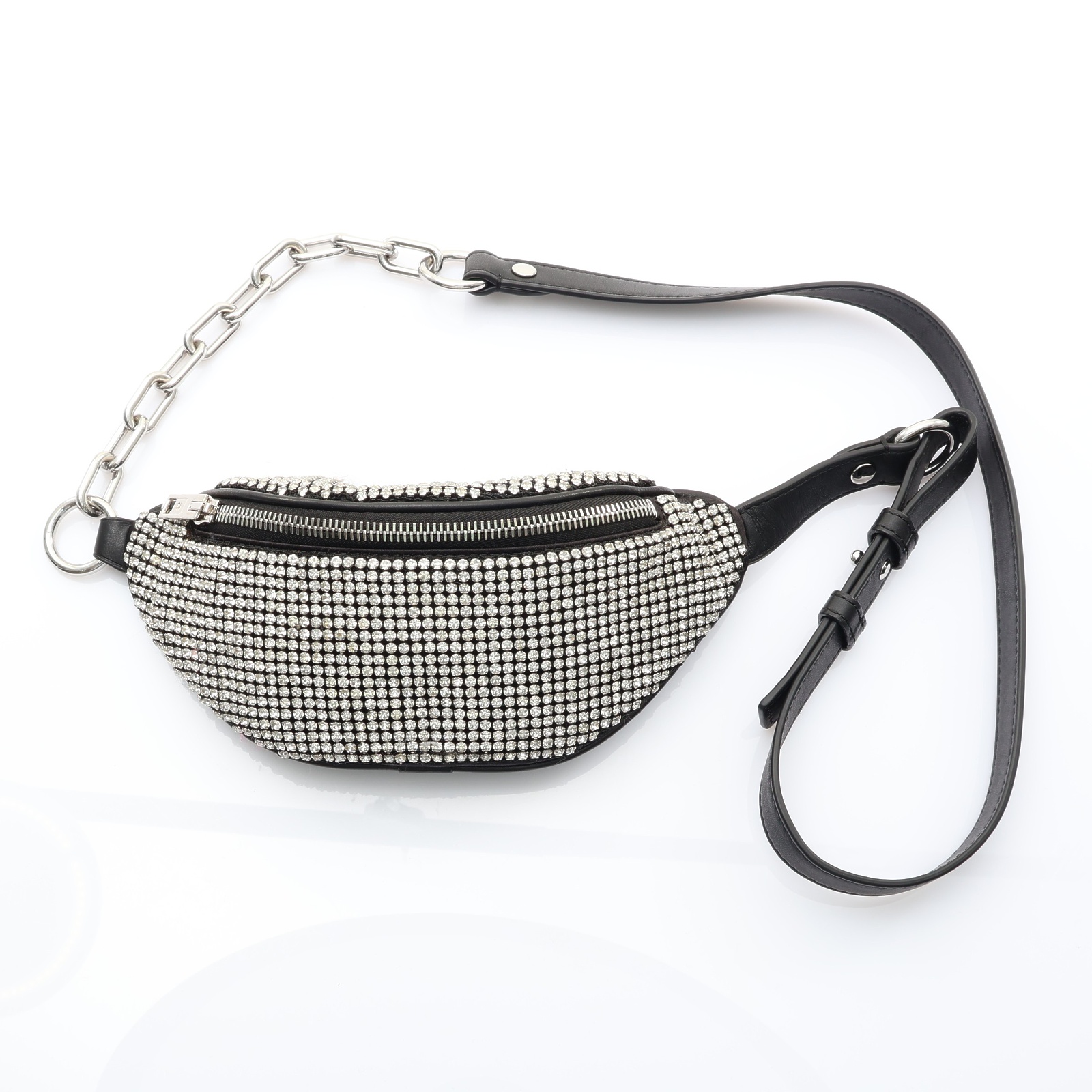 アレキサンダーワン Attica Rhinestone Belt Bag