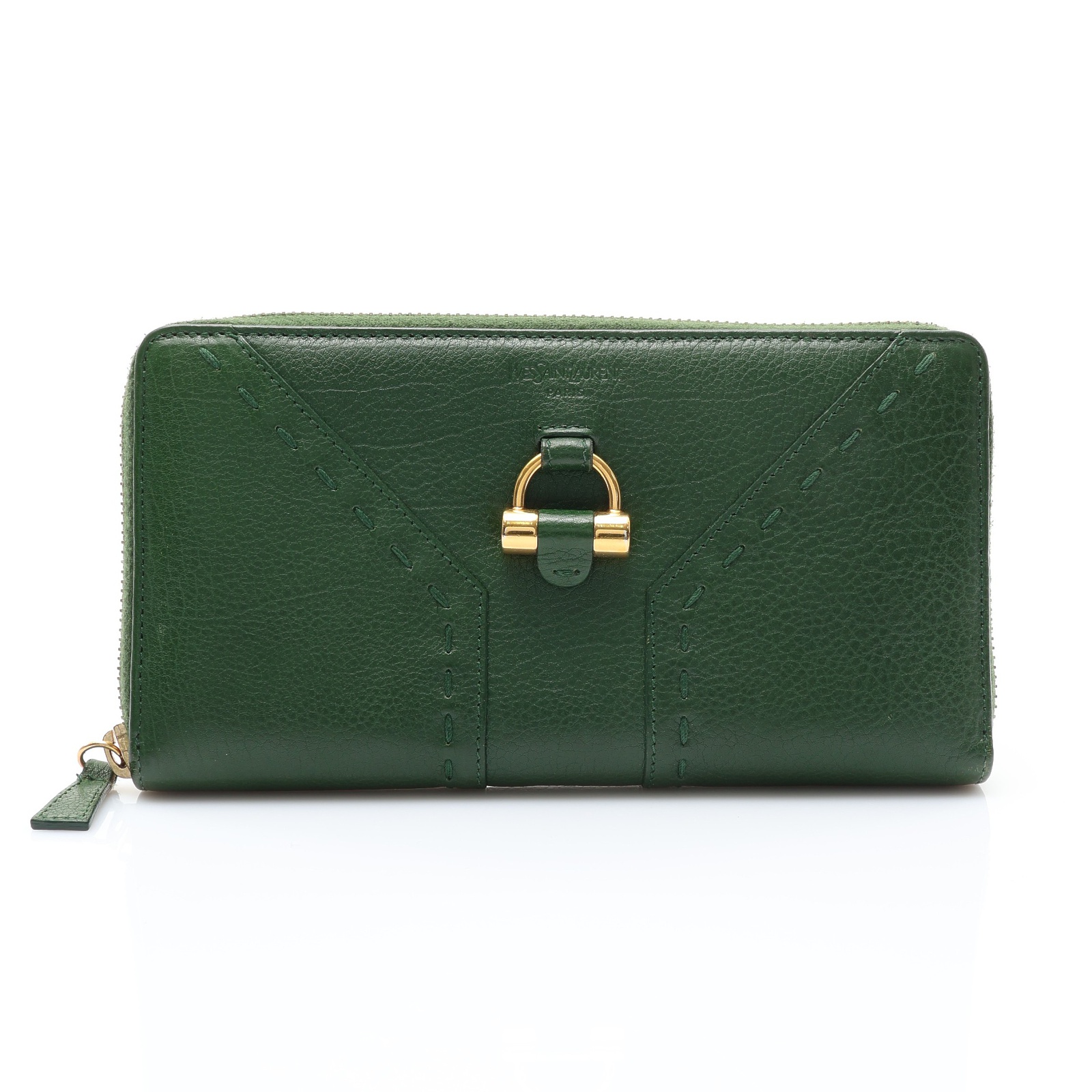 イヴ・サンローラン Muse Round Zip Long Wallet 164570