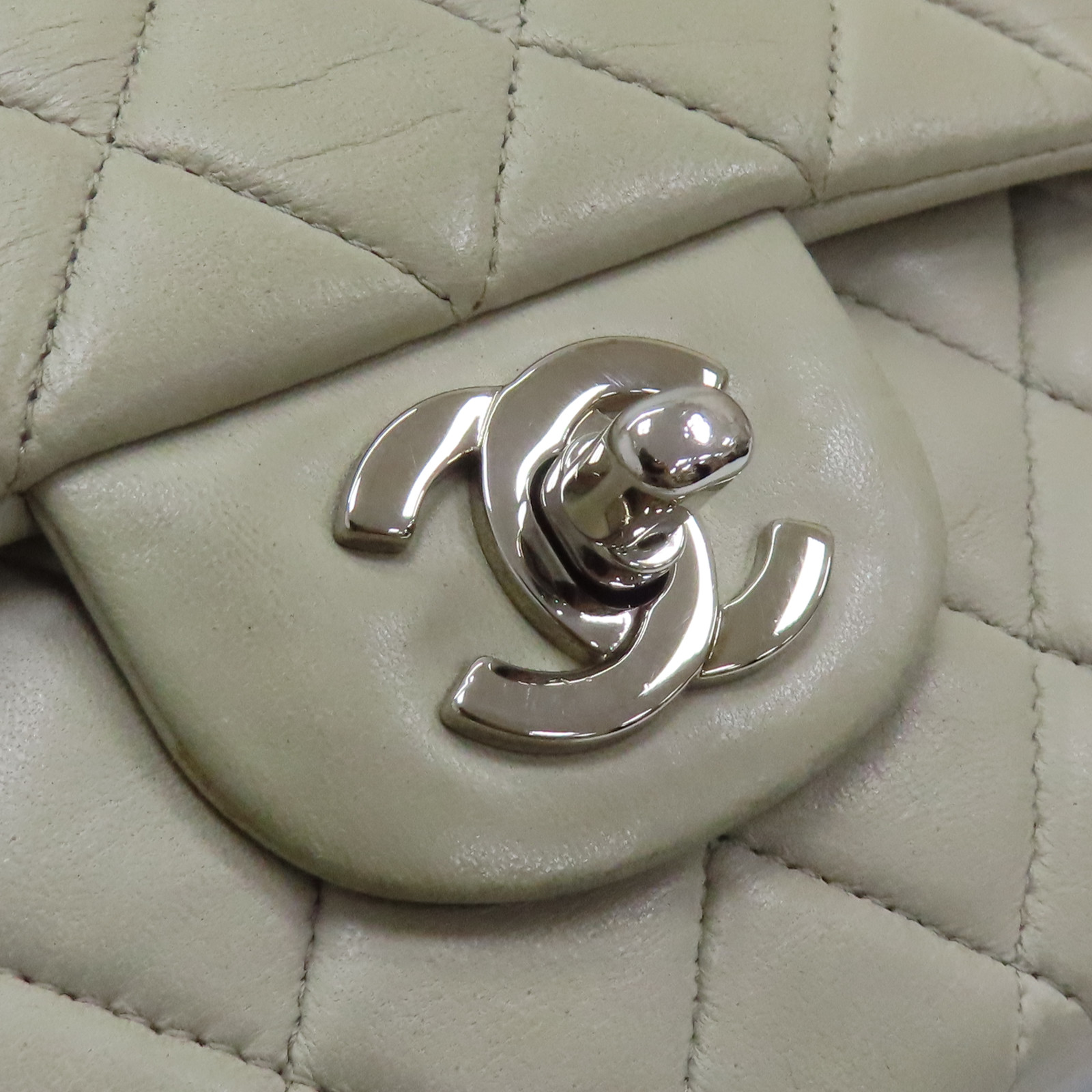 CHANEL Matelasse Coco Mark 25 Chain Shoulder Bag Lambskin