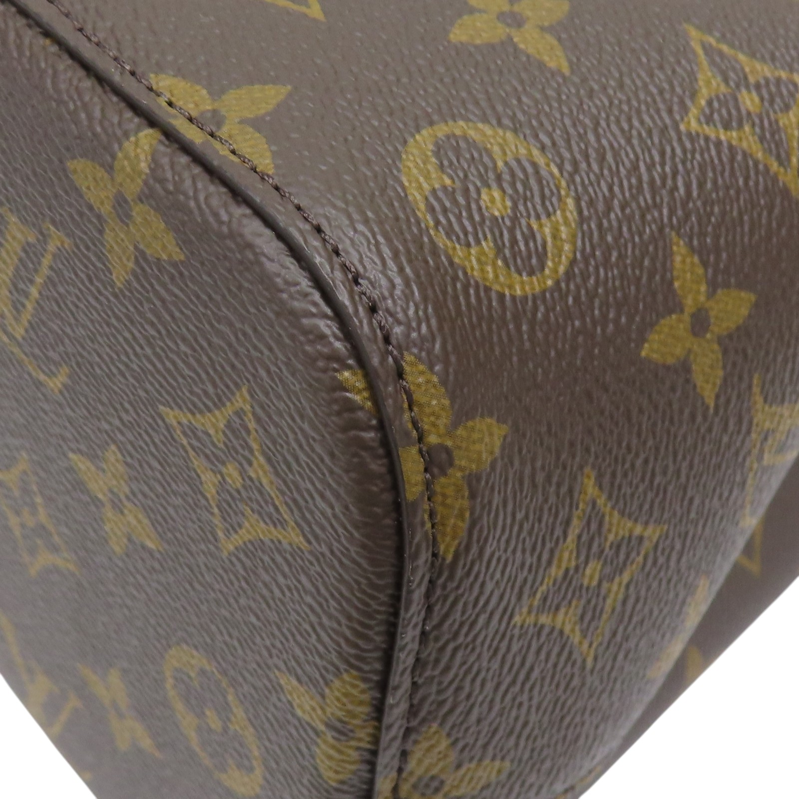 LOUIS VUITTON NeoNoe BB Bucket Shoulder Bag Monogram Canvas Brown