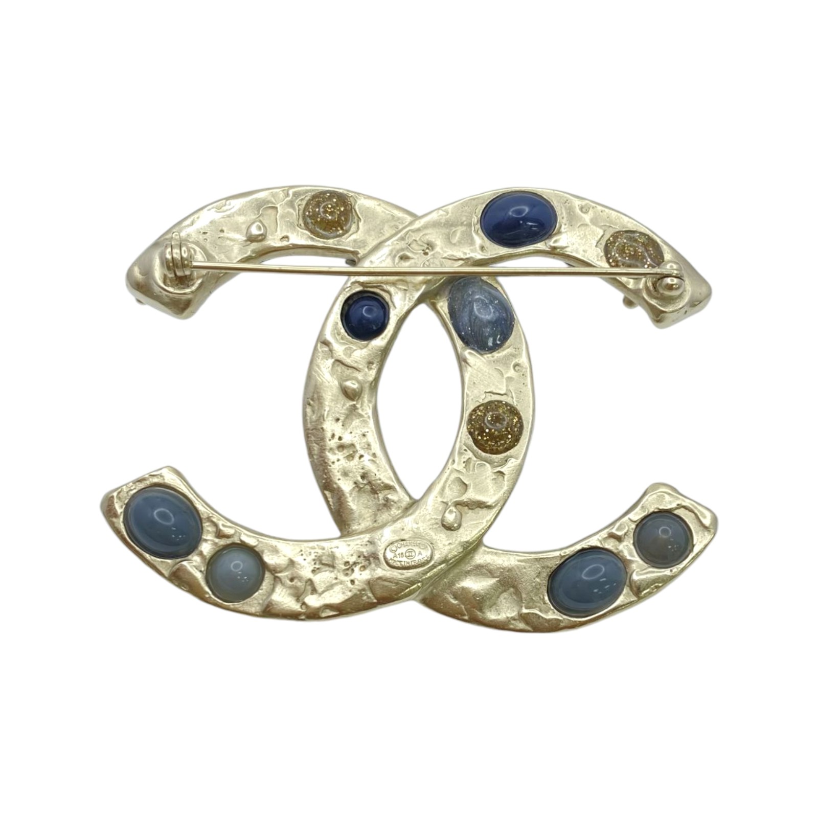 CHANEL CCロゴ クリスタルブローチ CHANEL Coco Mark Pearl Crystal Brooch Gold Tone | eBay
